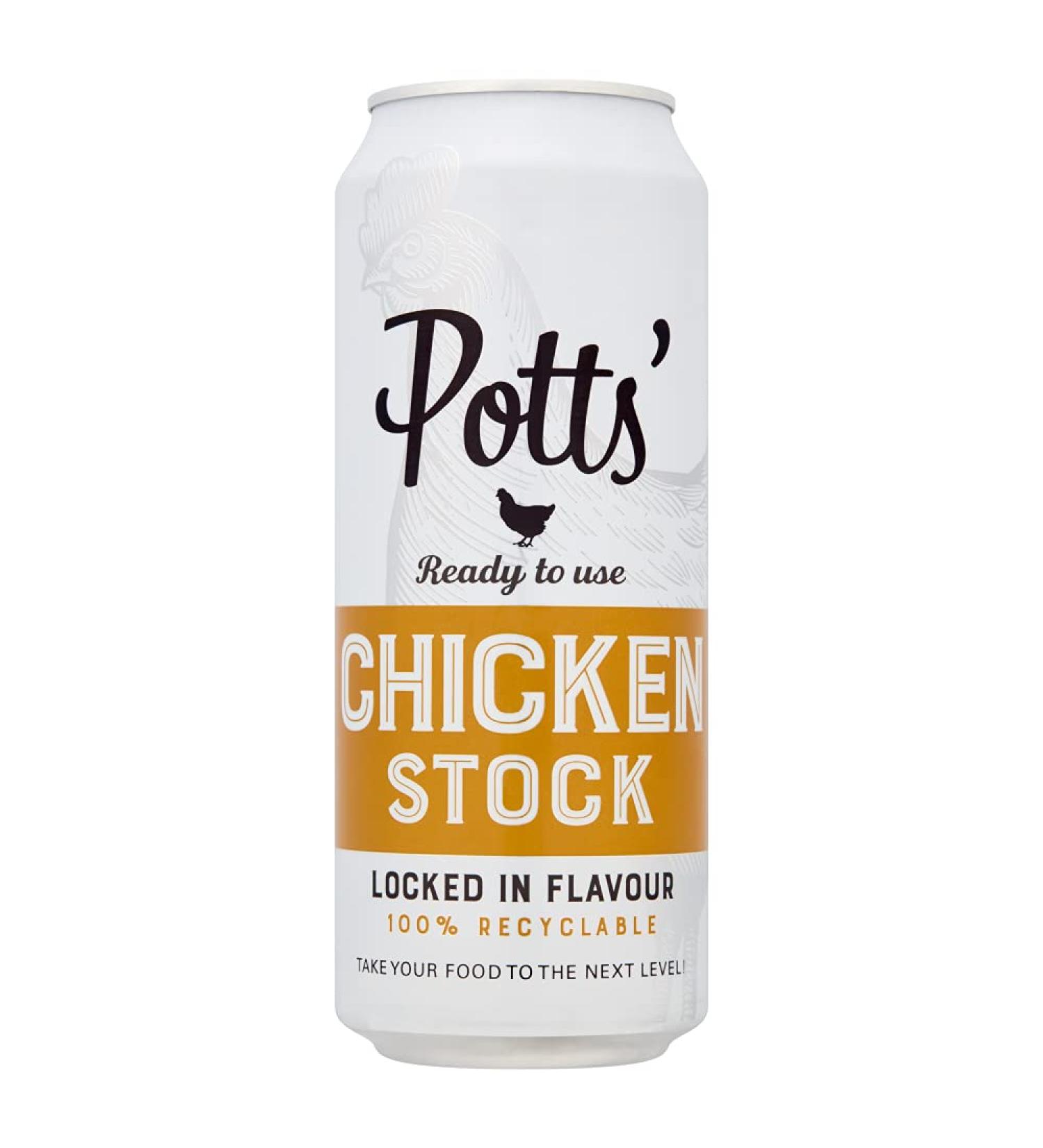Potts Chicken Stock Can 500ml - Buy Online on GoSupps.com