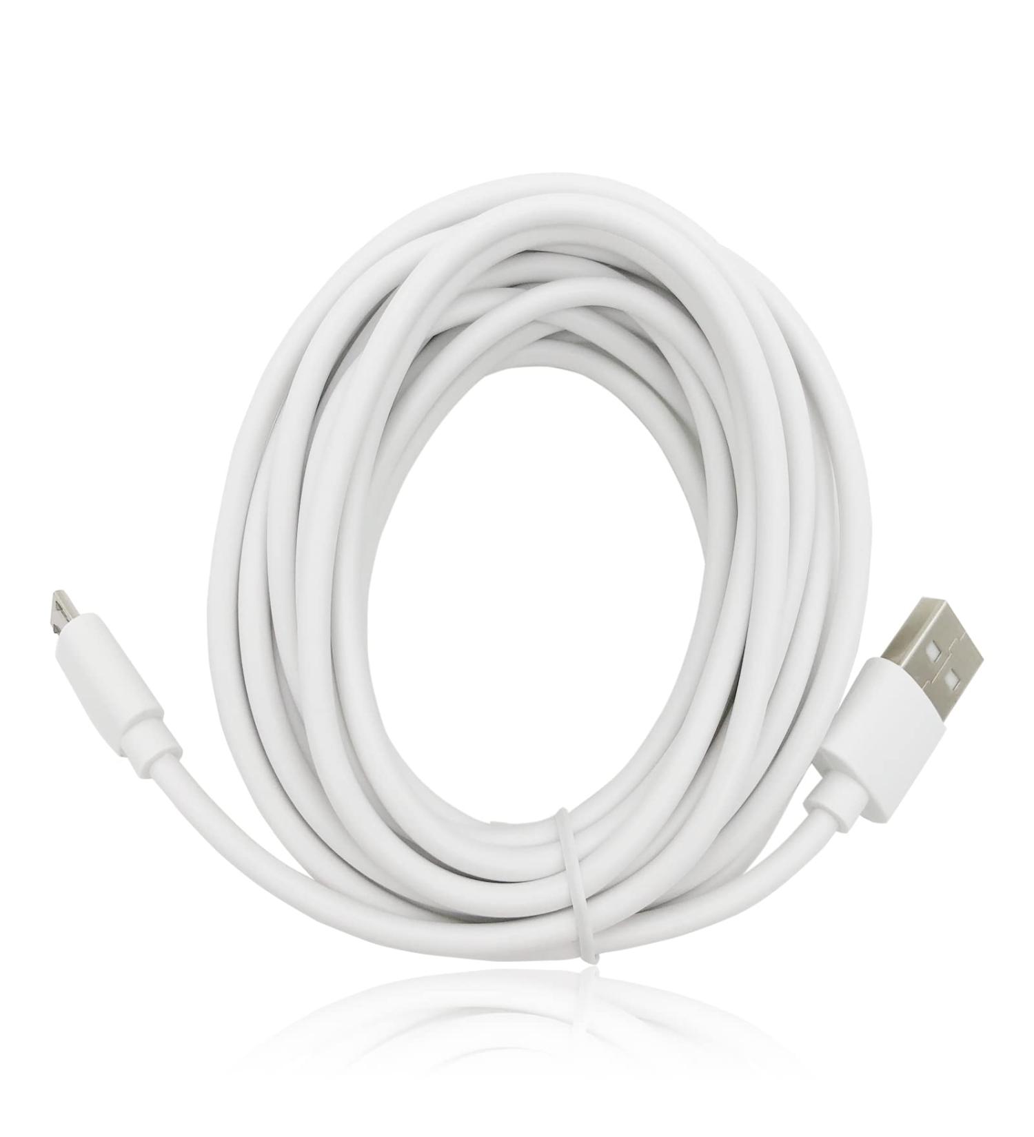 Baby Monitor Cord Replacement - 13ft Micro USB Charger Cable for LBTech, Owlet, Infant Optics, eufy, Moonybaby, VAVA - Buy Online on GoSupps.com