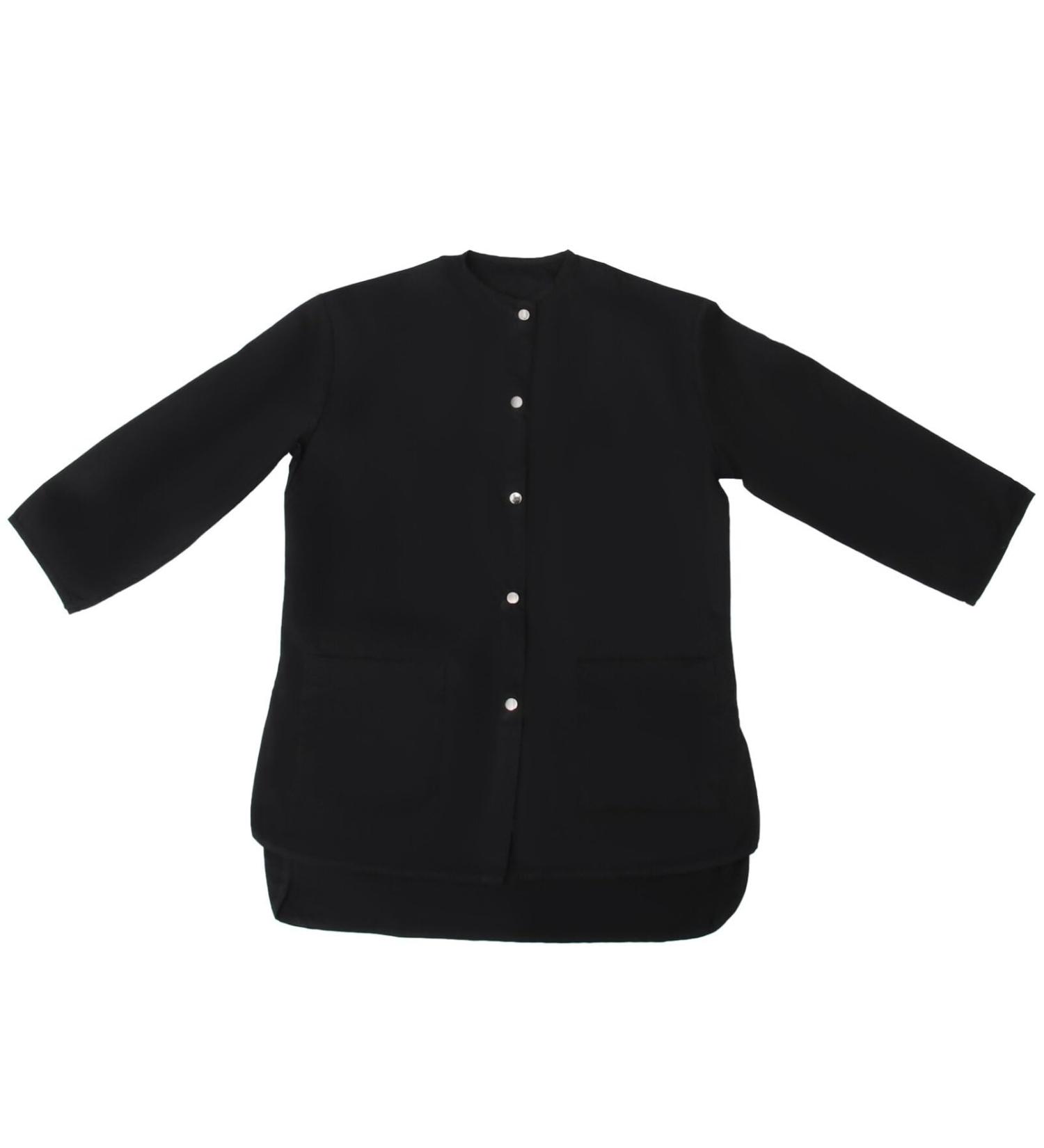 Buy Salon Smock Long Sleeve Hairdressing Cape - Black - Ideal for Stylists Dog Grooming & Spas - International Shipping Available - Buy Online on GoSupps.com