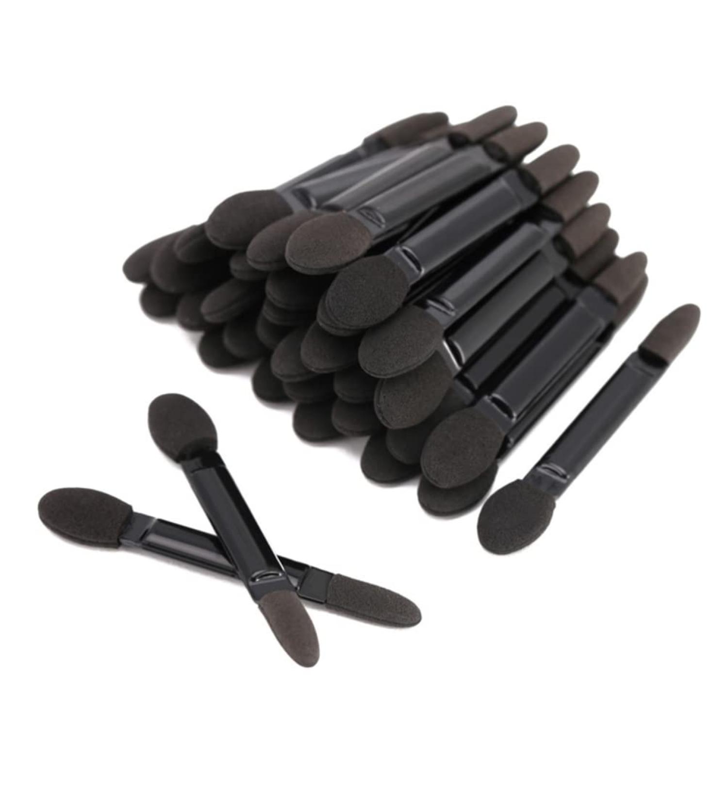KALLORY Set De Maquillaje Women Makeup Set 50pcs Brush Sponge Double- Headed Practical Lightweight Eyeshadow Brush Eyeshadow Makeup Brush for Travel Black Black Eyeshadow Sponge Applicator 100pcs Black - Buy Online on GoSupps.com