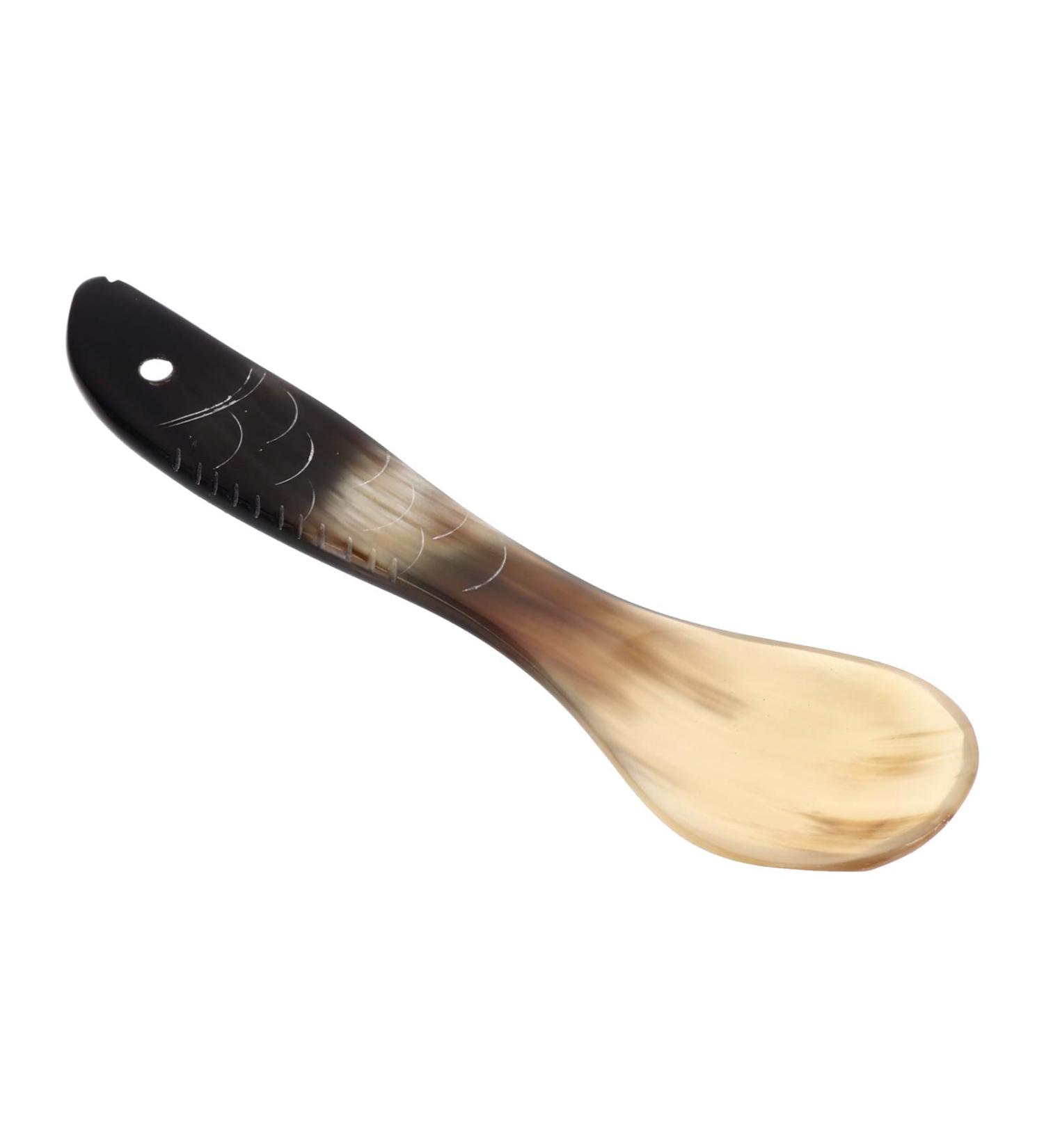 Buy Healifty Horn Spoon - Multi-Purpose Carving Style Kitchen Utensil for Soup Sugar and Coffee - International Shipping Available - Buy Online on GoSupps.com