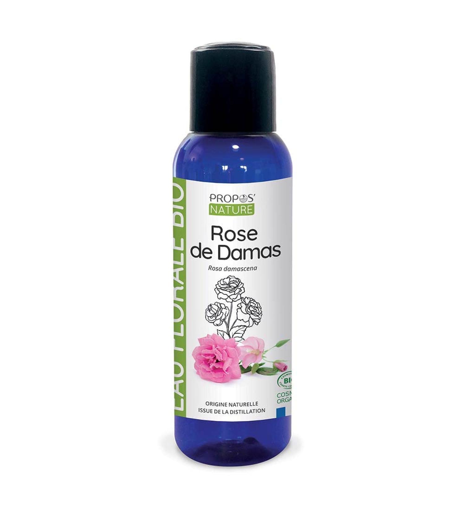 Organic Damascus Rose Hydrosol - Rosa damascena - 100 ml - PROPOS'NATURE - Buy Online on GoSupps.com