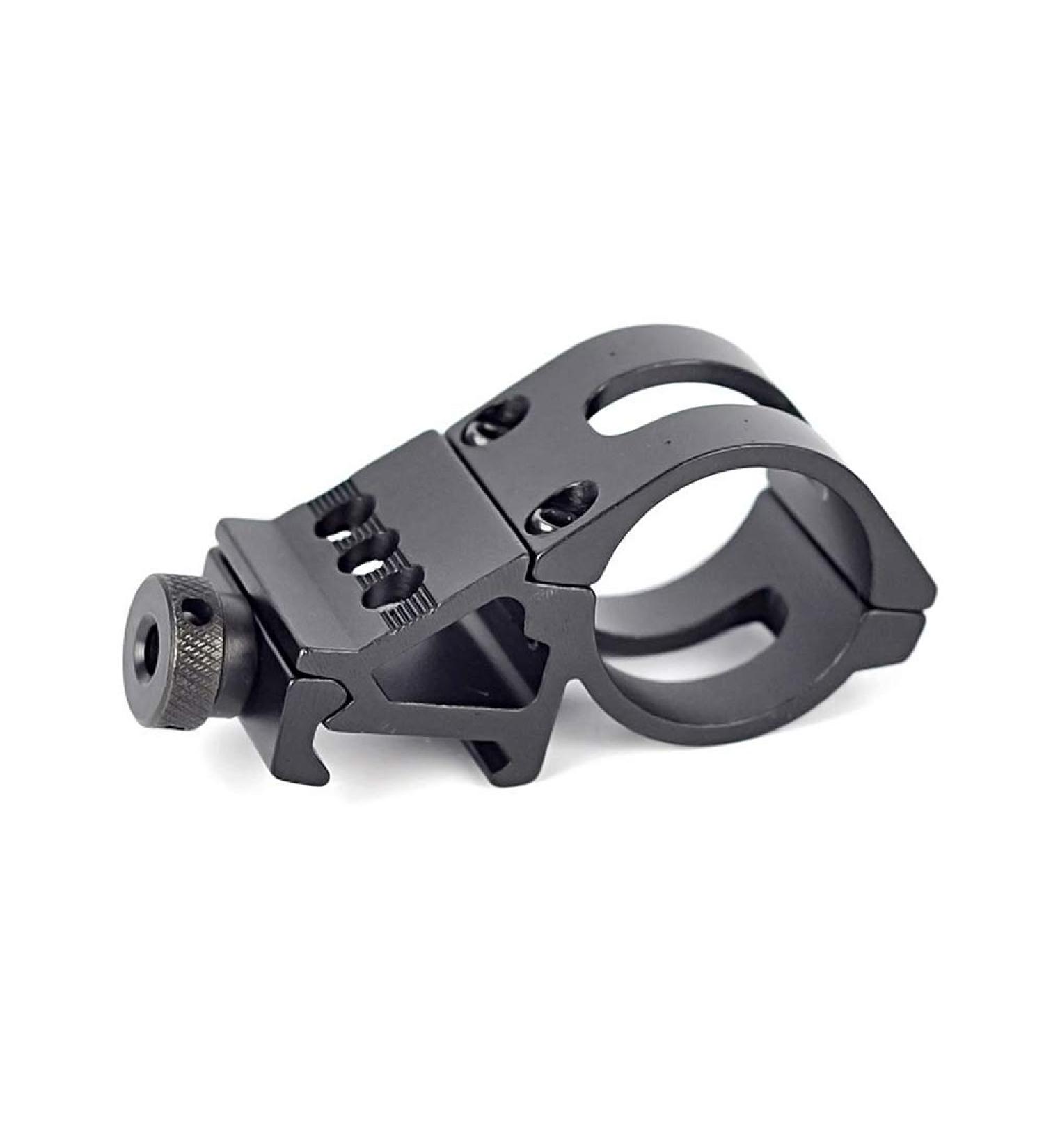 Bigtron 1 Offset Picatinny Rail Holder - 45 Degree Mount for Flashlights Scopes & Lasers | QD Military Gear Set - International Shipping Available - Buy Online on GoSupps.com