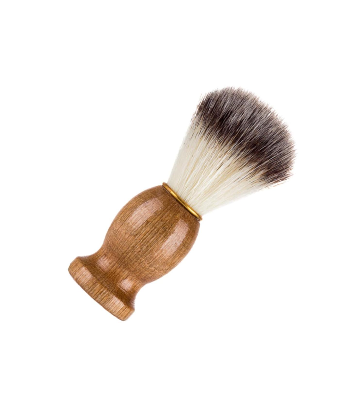 Ipetboom Broken Hair Cleaning Brush - Badger Hair Barber Neck Brush for Household & Beard Grooming - Buy Online on GoSupps.com