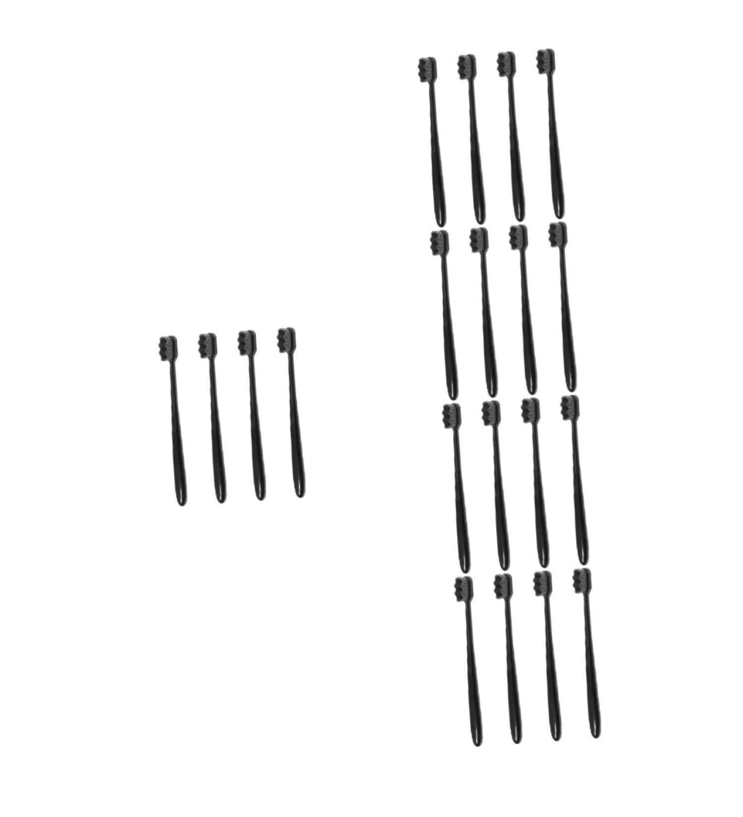 Minkissy 20 Pack Ultra Soft Wear-Resistant Toothbrushes | Aesthetic Fine Bristle Child & Travel Toothbrushes | Perfect for Camping & Everyday Use - Buy Online on GoSupps.com