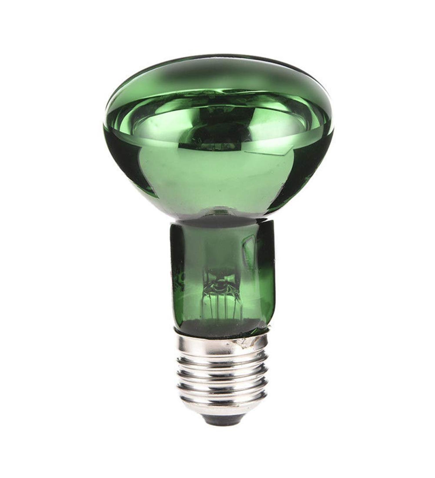 E27 Reptile Heat Bulb Infrared Heating Light Bulbs 25/50/75/100W UV Tortoise Turtle Light Beneficial UVA Basking Lamp Heat Bulb(25W Green) 25w Green - Buy Online on GoSupps.com