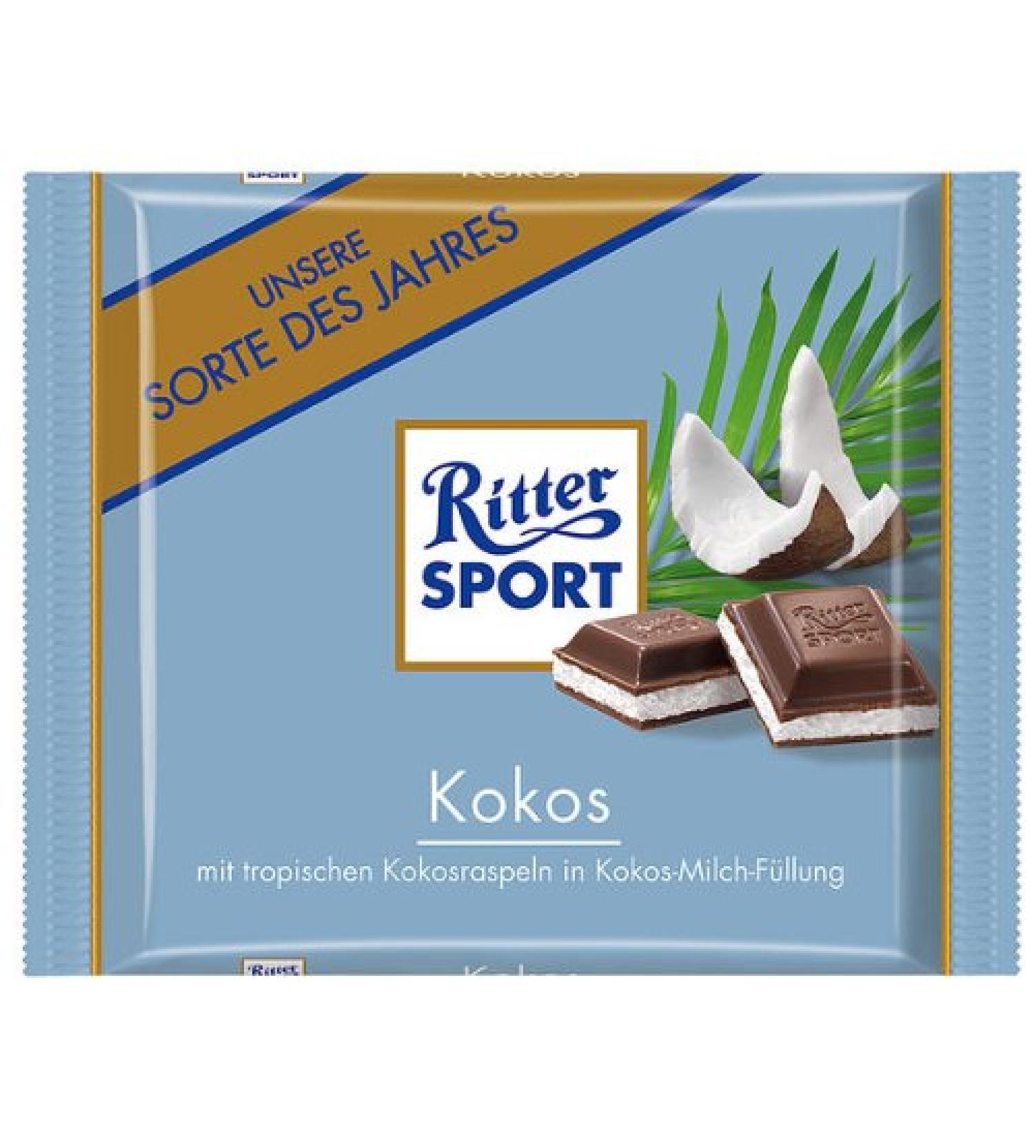 Ritter Sport Coconut 5 x 100g