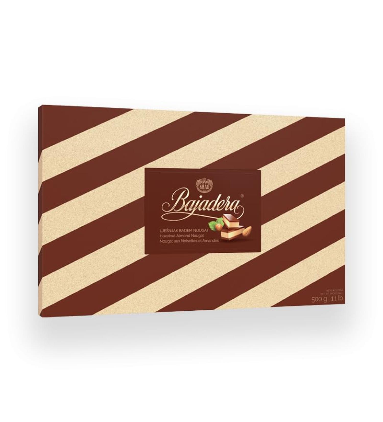 Kras Bajadera nougat chocolates 500g