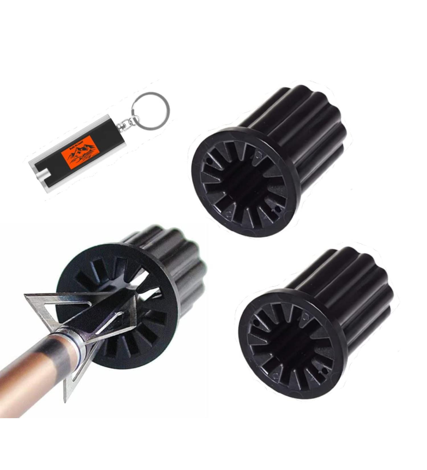 3-in-1 Broadhead Wrench Set | Archery Tool for Fixed Blade Broadheads | Includes LED Keychain Light - Buy Online on GoSupps.com