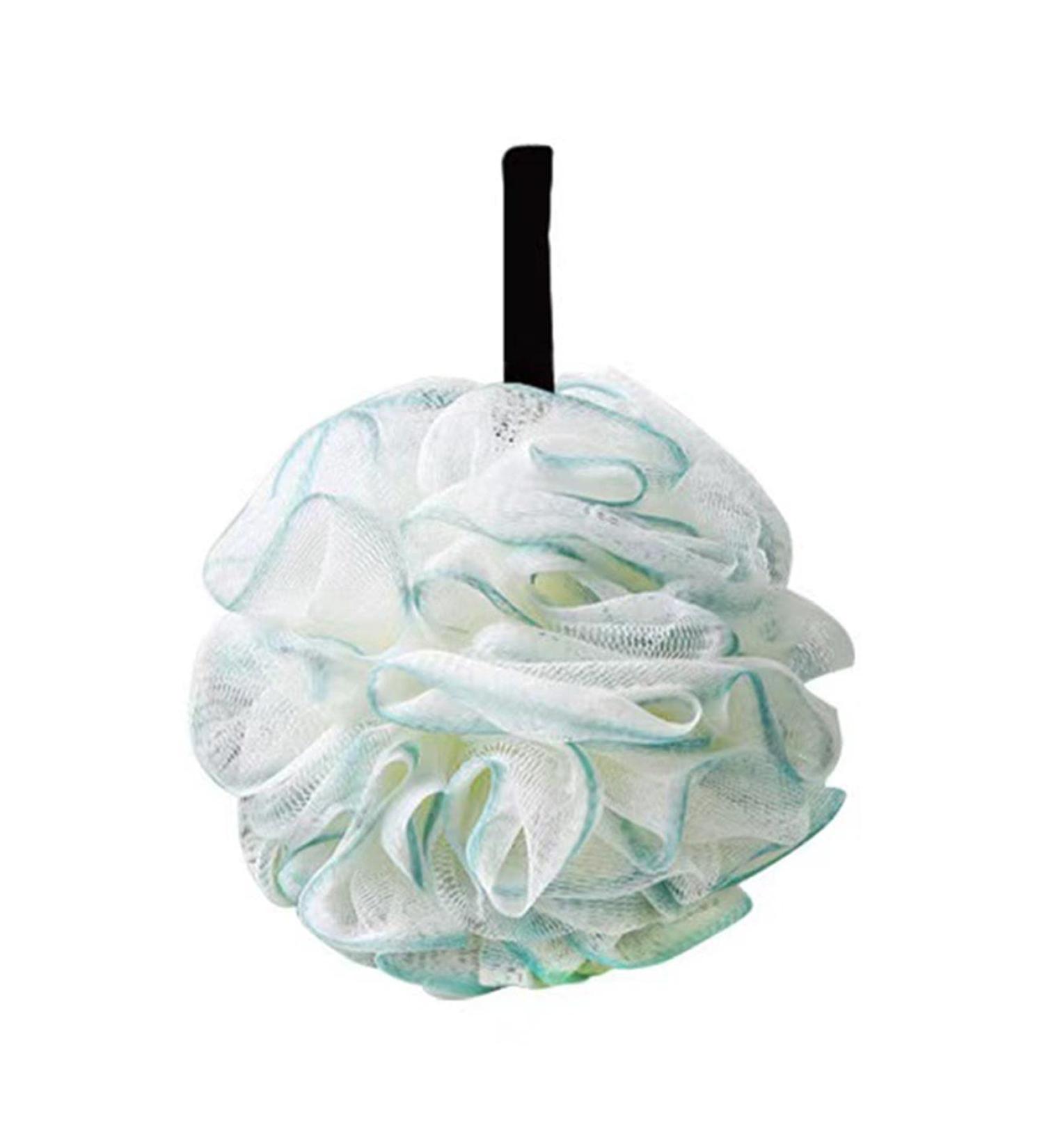 6 Pack White Green Loofah Sponge Set for Men and Women - Bath Shower Skin Care Accessories - Buy Online on GoSupps.com