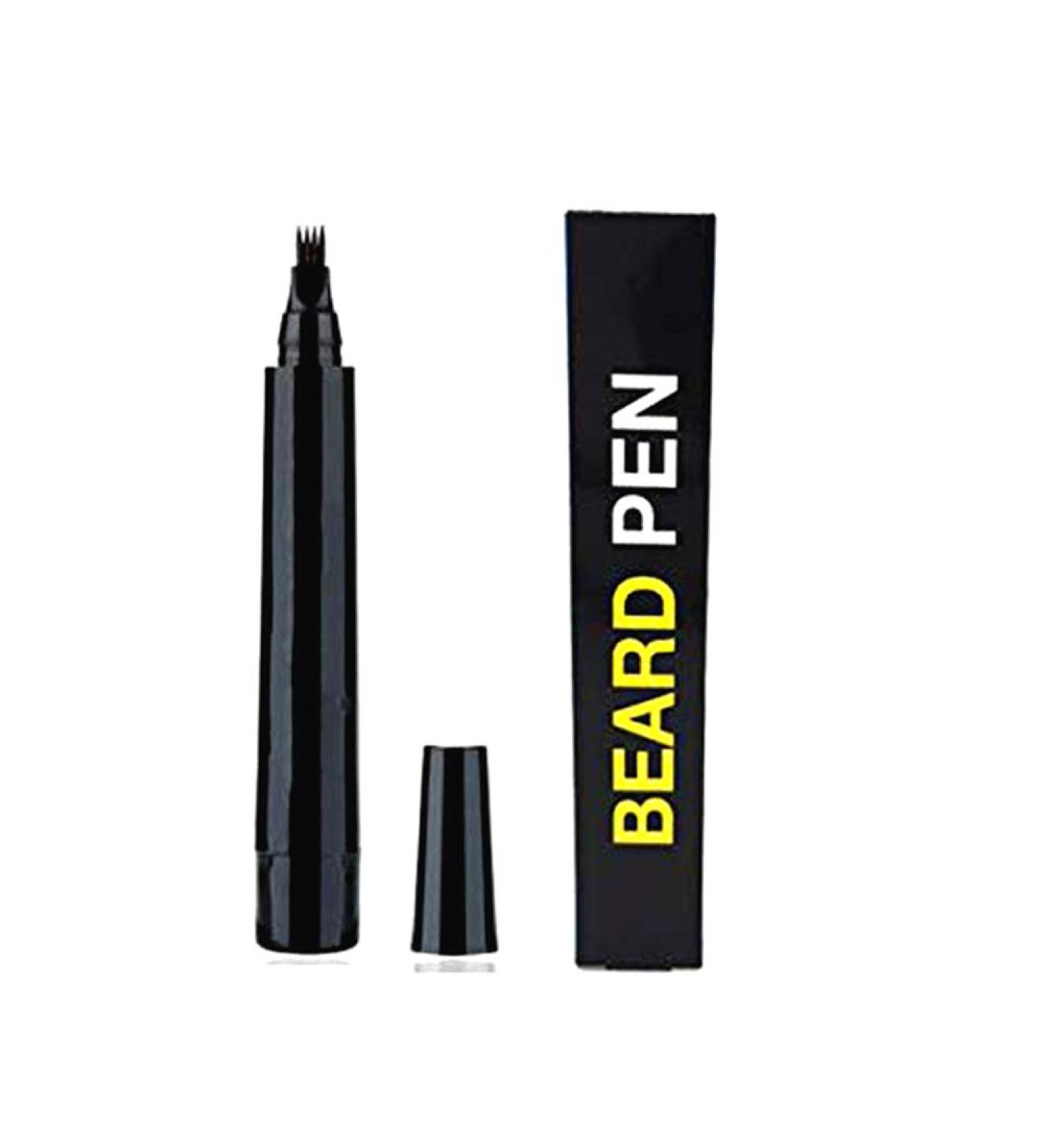 Buy Waterproof Bartf ller Stift - Durable Black Beard Filler Pen with Micro Tip for Natural-Looking Beard | International Shipping Available - Buy Online on GoSupps.com