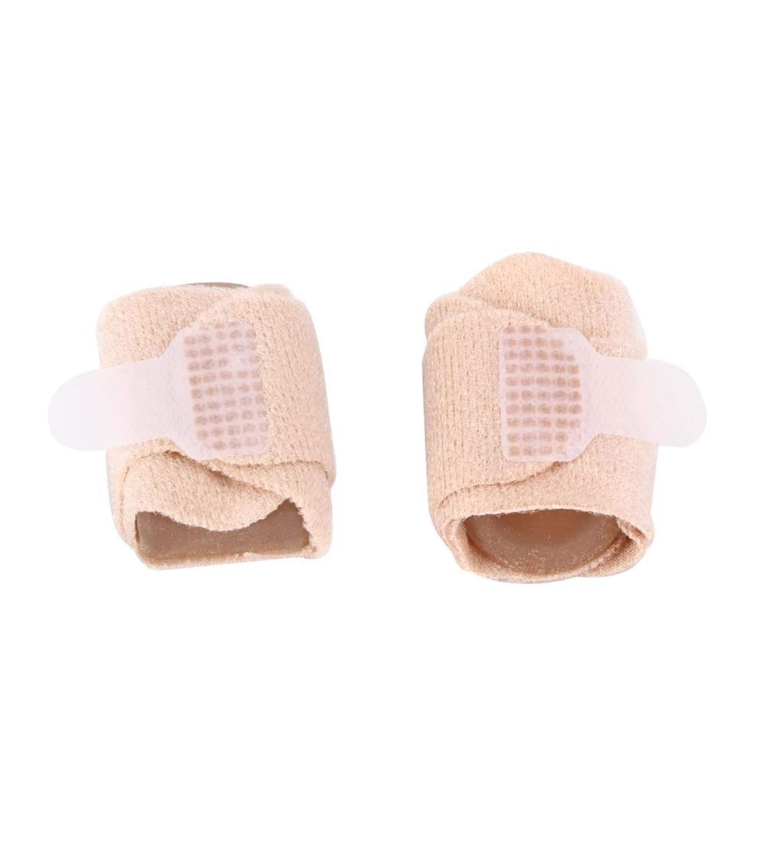 2pcs Bunion Corrector Gel Cloth Braces - Hallux Valgus Pain Relief Toe Separator for Men & Women - Buy Online on GoSupps.com