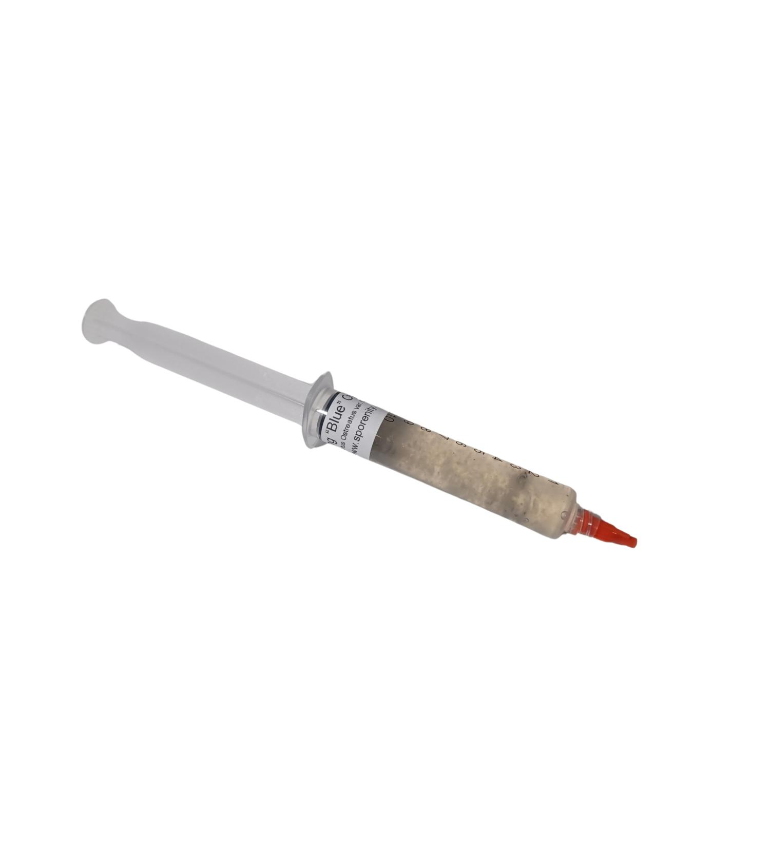 Generic King Blue Oyster (Pleurotus Ostreatus VAR. Columbinus) Liquid Culture Syringe (10CCS) for Gourmet Mushroom Cultivation Clear - Buy Online on GoSupps.com