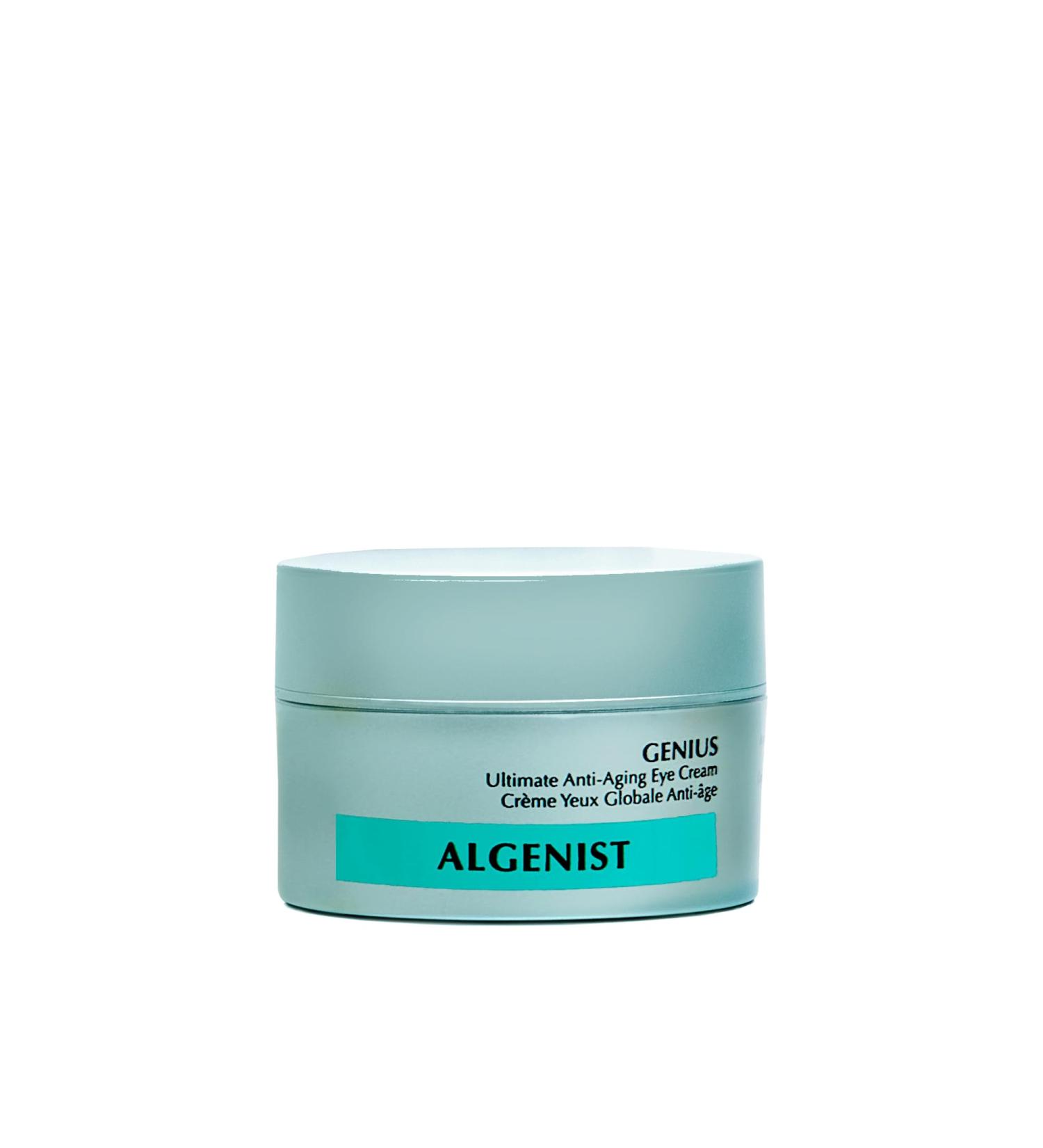 Algenist Genius Ultimate Anti-Aging Eye Cream | Vegan Tightening & Dark Circle Treatment | Microalgen Oil & Collagen | Non-Comedogenic & Hypoallergenic (15 ml) - Buy Online on GoSupps.com