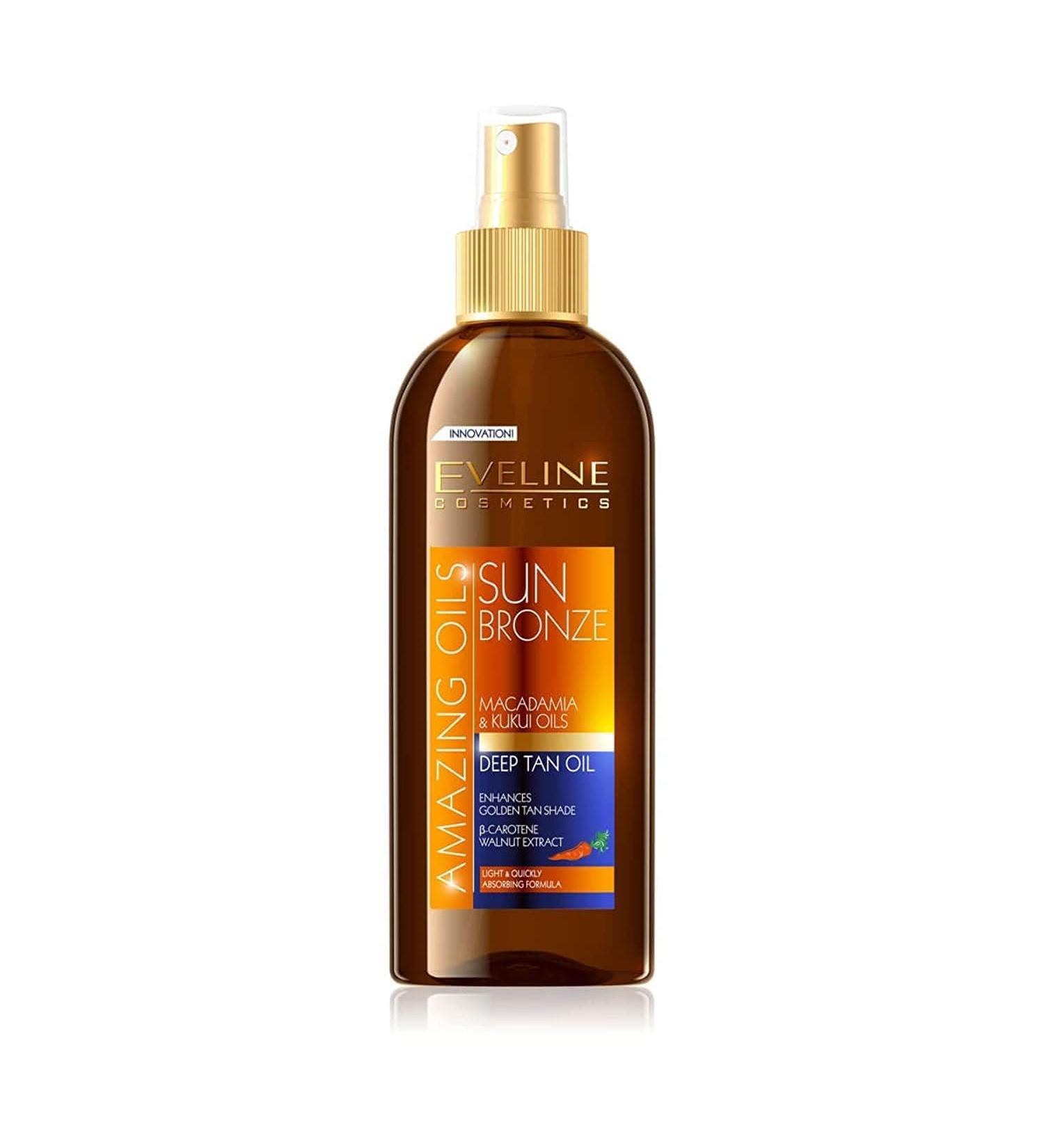Eveline Cosmetics Sun Amazing Oils Sun Bronze Deep Tan Oil 150ml