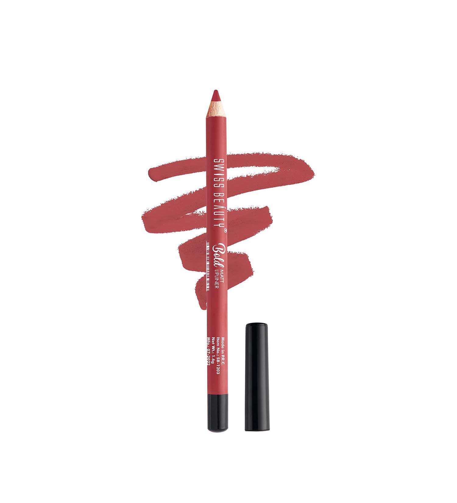 Buy Bold Matt Lip Liner Shade 13 - Long-lasting Matte Finish | Non-Drying 1.6gm | International Shipping Available - Buy Online on GoSupps.com