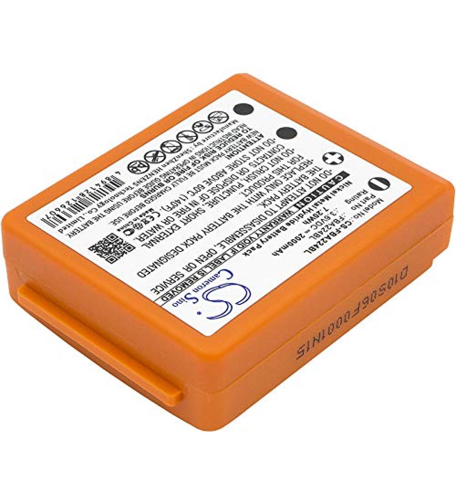Replacement Battery for HBC Radiomatic Micron 7 Patrol D Quadrix & Vector Pro - BA223000 BA223030 FUB6 2000mAh/3.6V - Buy Online on GoSupps.com