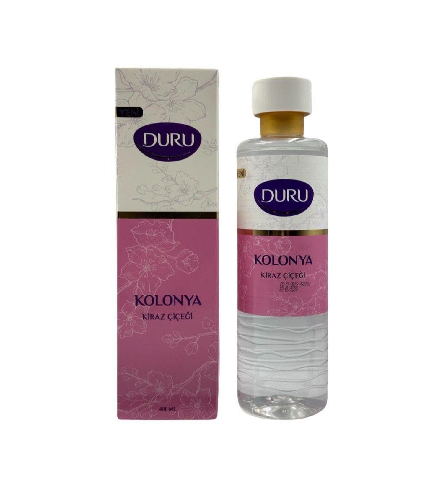 Duru Cologne 400ml Varieties (Cherry Blossom) 13.53 Fl Oz (Pack of 1)