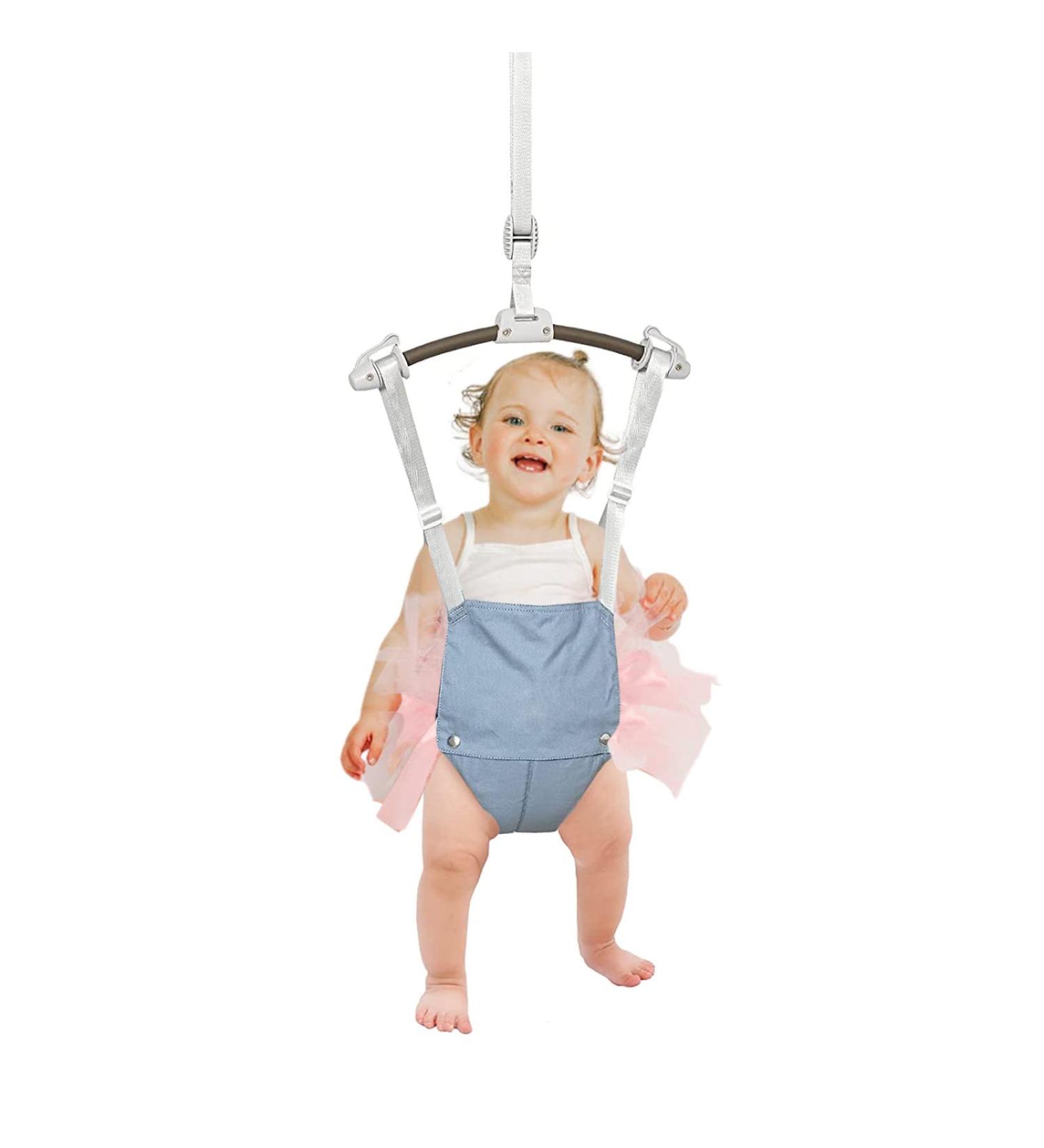 Baby Door Jumper and Bouncer Set with Adjustable Strap | For Toddler Infant 6-24 Months - Buy Online on GoSupps.com