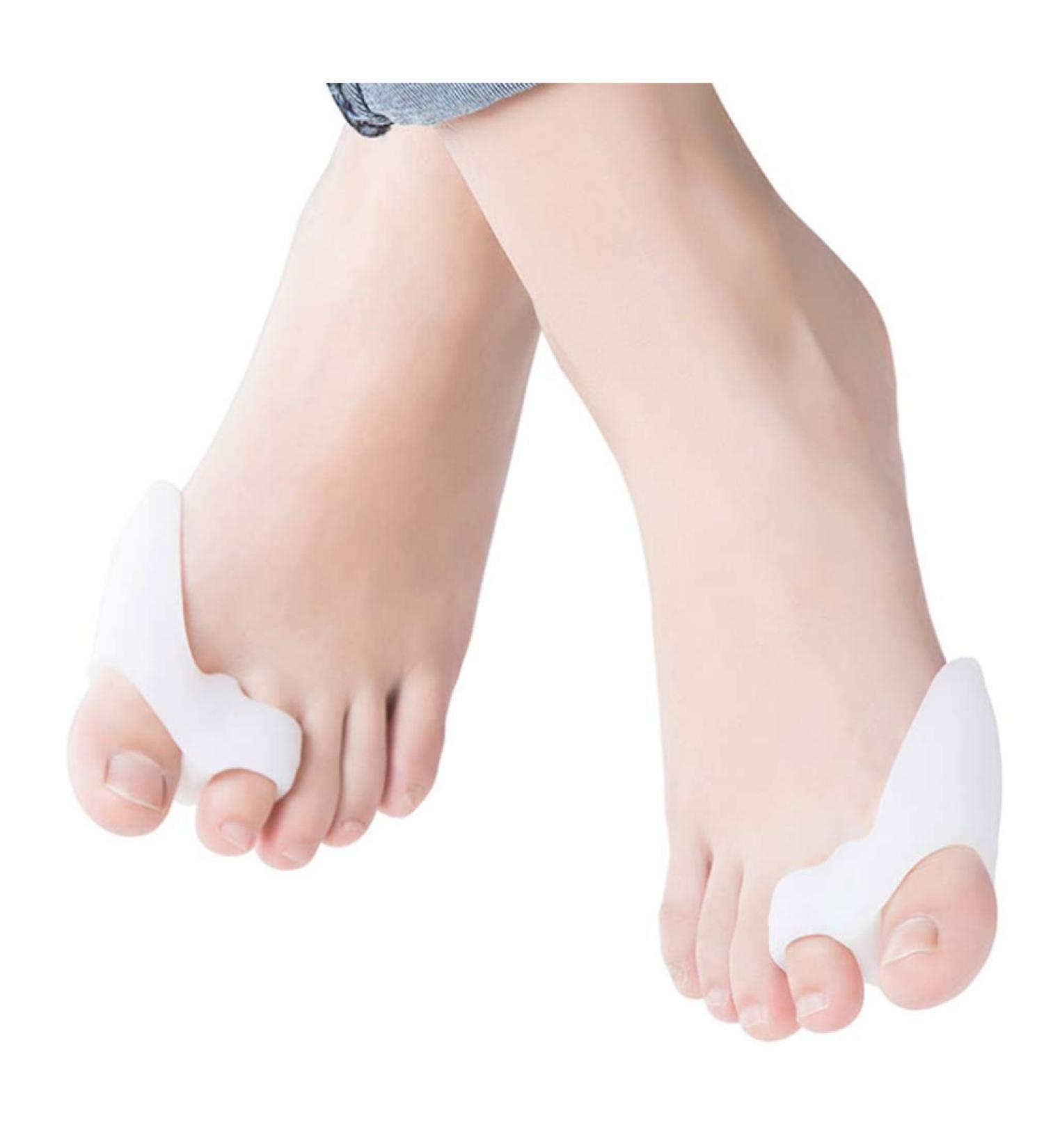 Hallux Valgus Silicone Toe Spreader - 6 Piece Toe Correction Splint & Ball Protection | Bonvie.shop - Buy Online on GoSupps.com