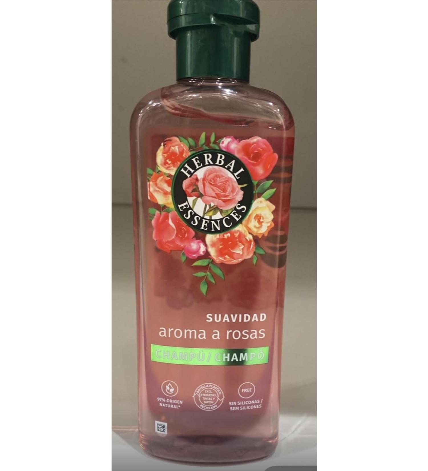 Herbal Essences Herbal Essences Gentle Pink Shampoo 350 ml Moisturising Naturally Sourced* Silicone-Free Vegan Not Tested on Animals. Formula Ingredients