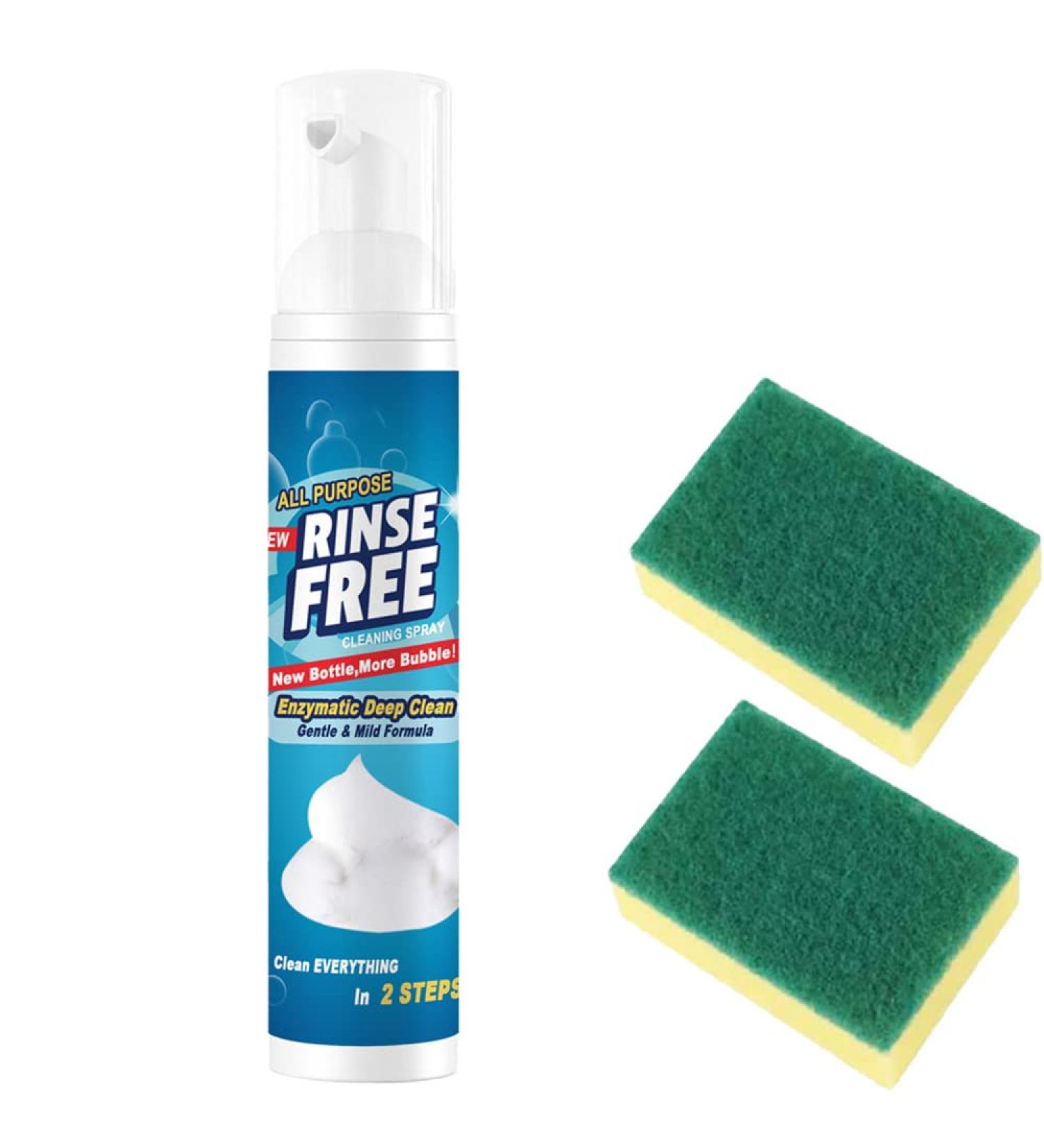 Powerful Rinse-Free Bubble Cleaner All Purpose Bubble Cleaner Kitchen Deep Cleaning Spray Powerful Stain Removal Kit Kitchen For Car and House Bathroom 3.52 oz (pack of 1) - Buy Online on GoSupps.com
