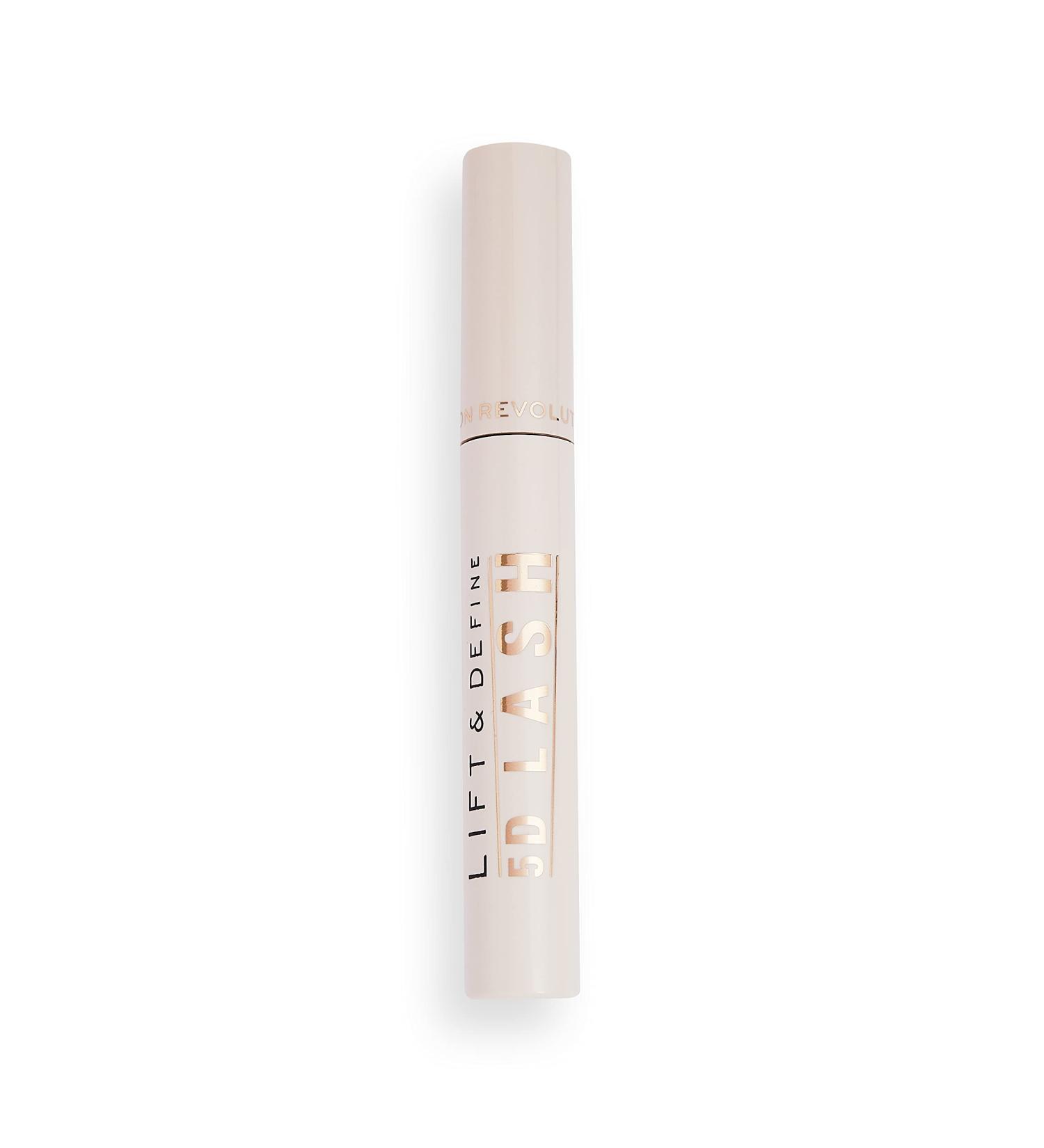 Makeup Revolution 5D Lash Mascara - Black Mascara for Volume & Length, False Lash Effect, Vegan & Cruelty Free - 0.47fl.oz/14ml - Buy Online on GoSupps.com