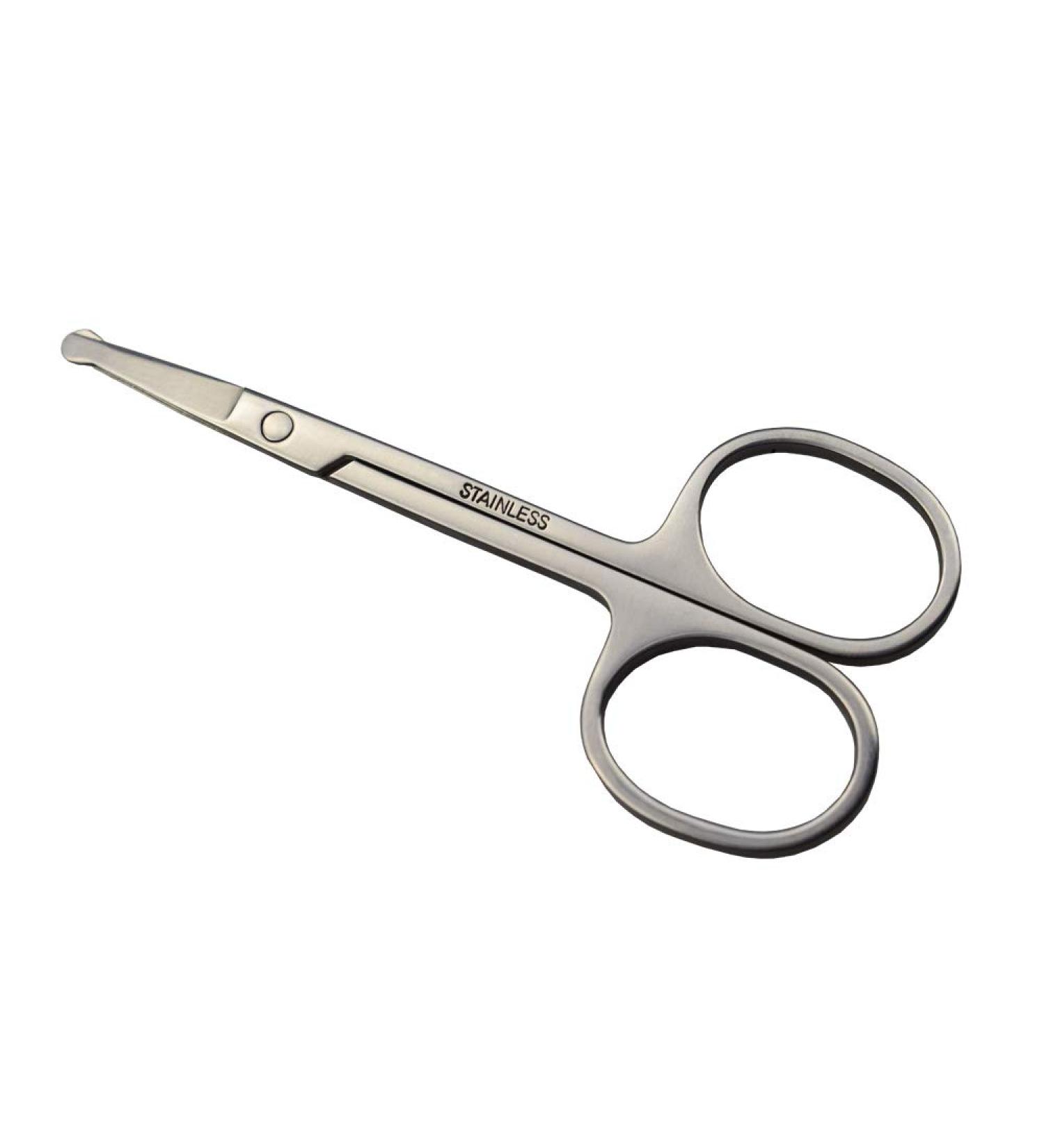 Motanar 3.5-Inch Stainless Steel Pet Grooming Scissors - Round-Tip for Nose, Ear, Face and Paw Hair - Buy Online on GoSupps.com