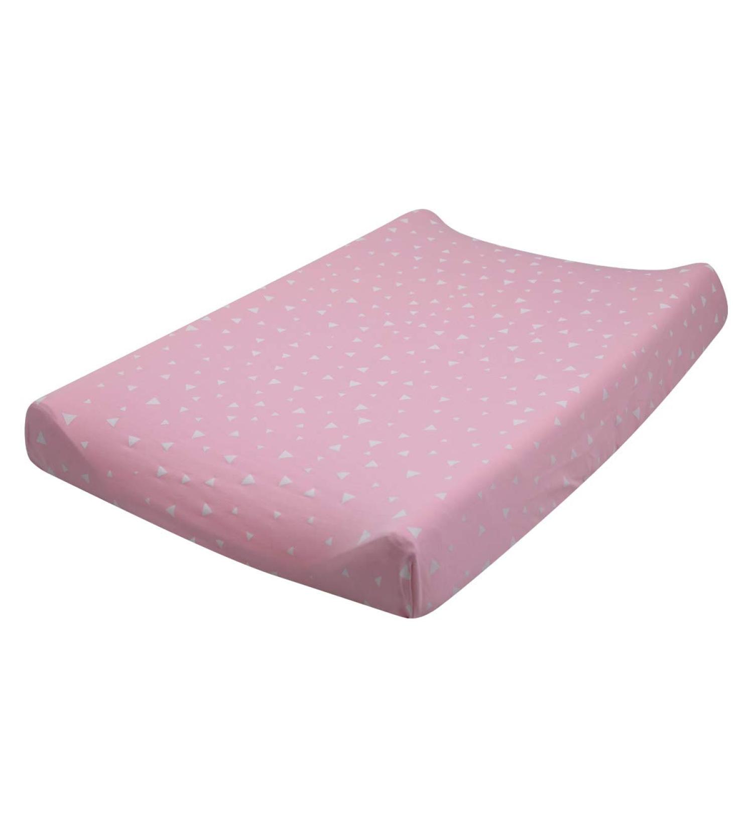 JYOKO KIDS Pink Sparkles Changing Mat Cover | 70 x 50 cm | Soft & Stylish Baby Accessory - Buy Online on GoSupps.com