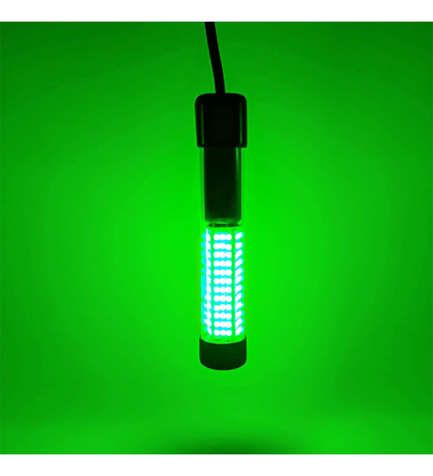 LED Night Fishing Light 12V 108 LEDs 10.8W - Green Submersible Finder Light for Underwater Fishing - 1080LM with 5M Power Cord - Buy Online on GoSupps.com
