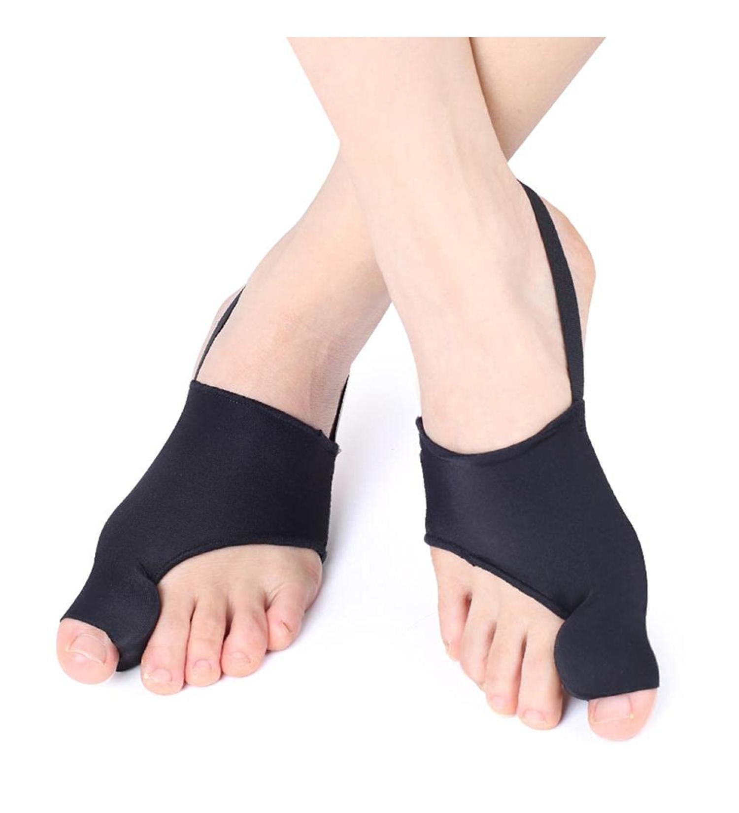 Bunion Corrector Toe Straightener - Orthopedic Splint & Sleeve for Hallux Valgus & Hammer Toe Support - Day & Night Wear - Buy Online on GoSupps.com