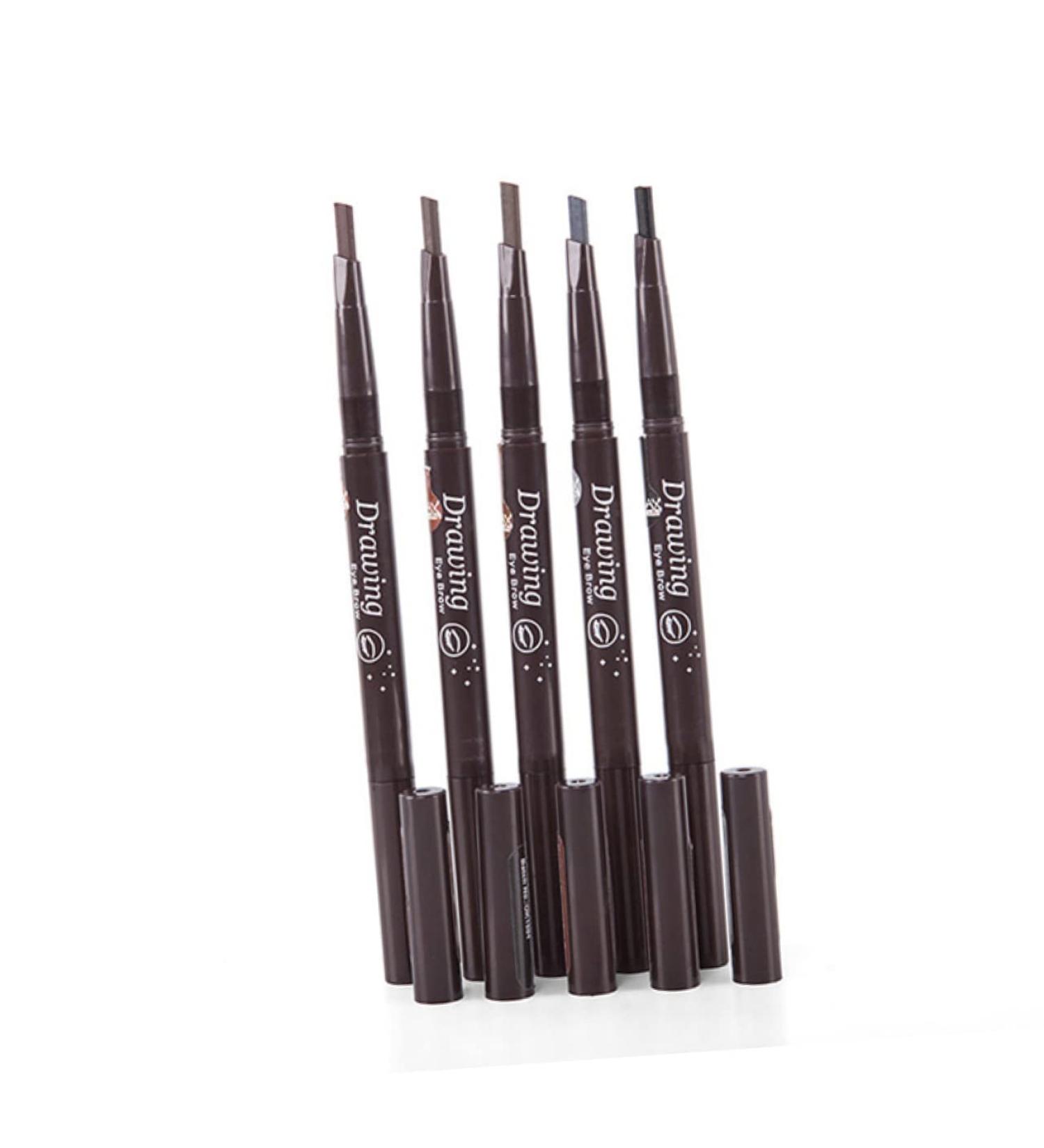 Ipetboom 2 1 Eyebrow Pen Eye Brow Brush Eyebrow Brush Eyebrow Pencil To Rotate Makeup Tools 1 count (Pack of 1) As Shown - Buy Online on GoSupps.com