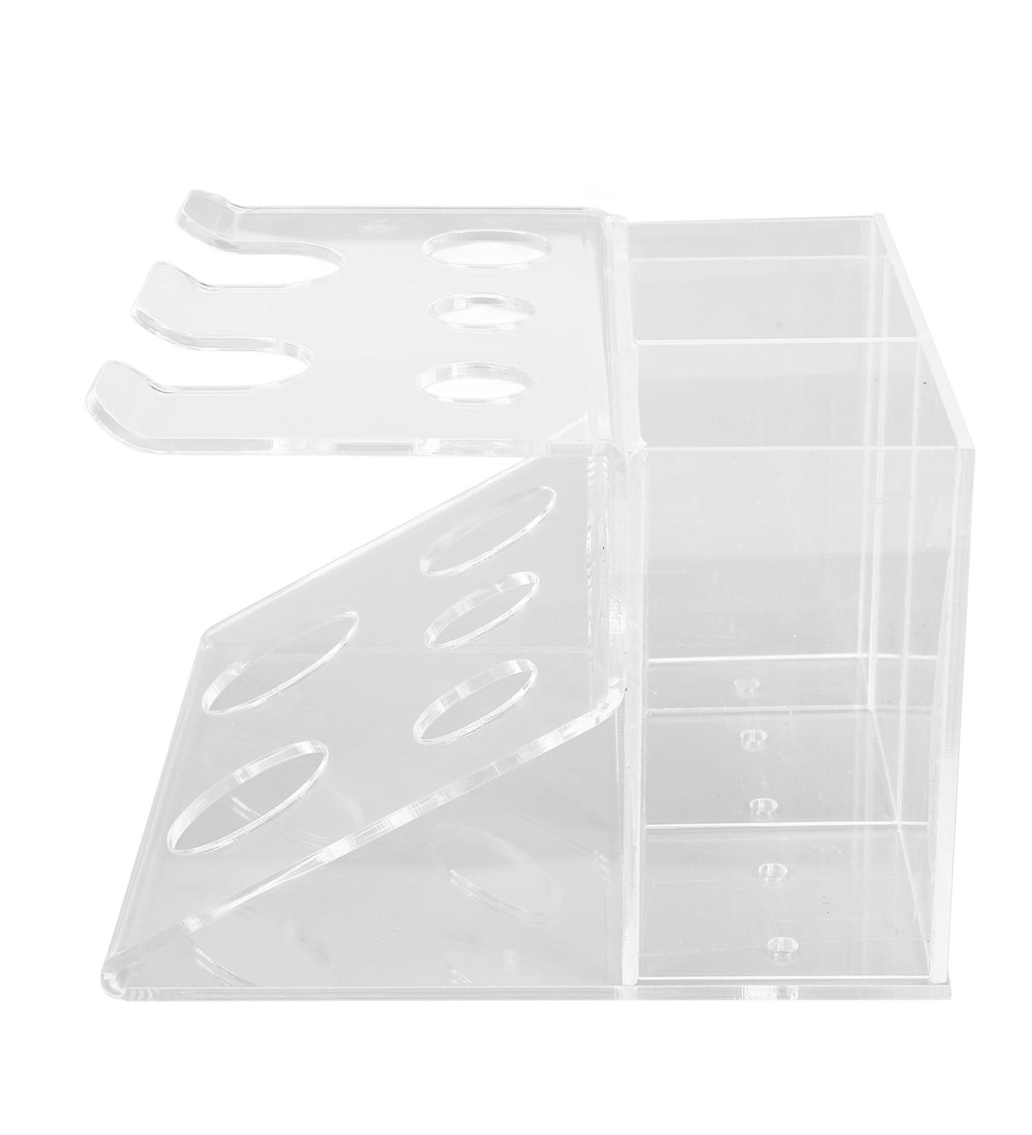 Acrylic Shaving Organizer | Professional Bathroom Shaving Holder | International Shipping Available - Buy Online on GoSupps.com