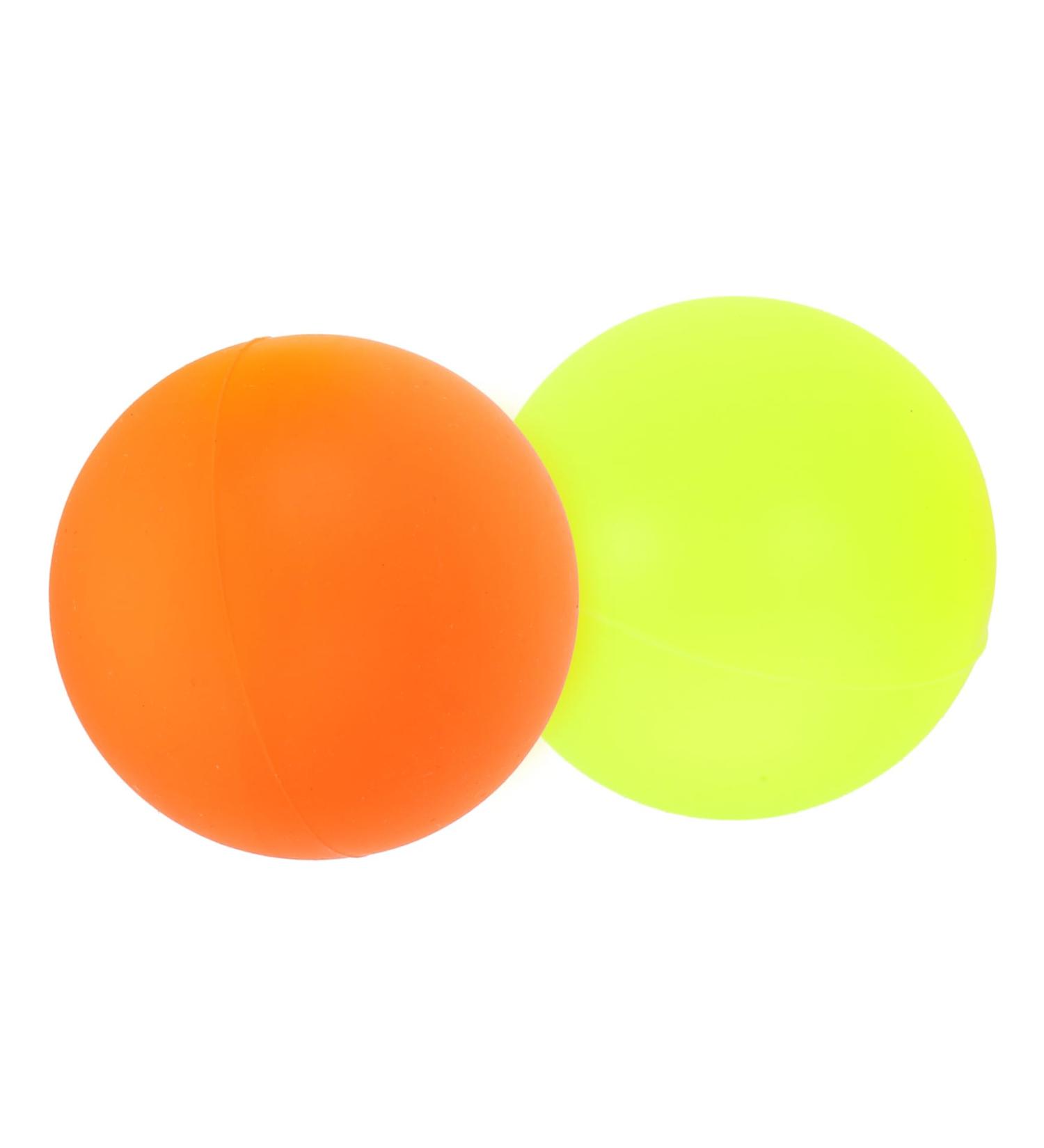 Fomiyes 2 Pack Myofascial Release Lacrosse Balls - Silicone Massage Devices for Feet & Mobility Ideal for Ice Hockey & Foot Tension Relief - Buy Online on GoSupps.com