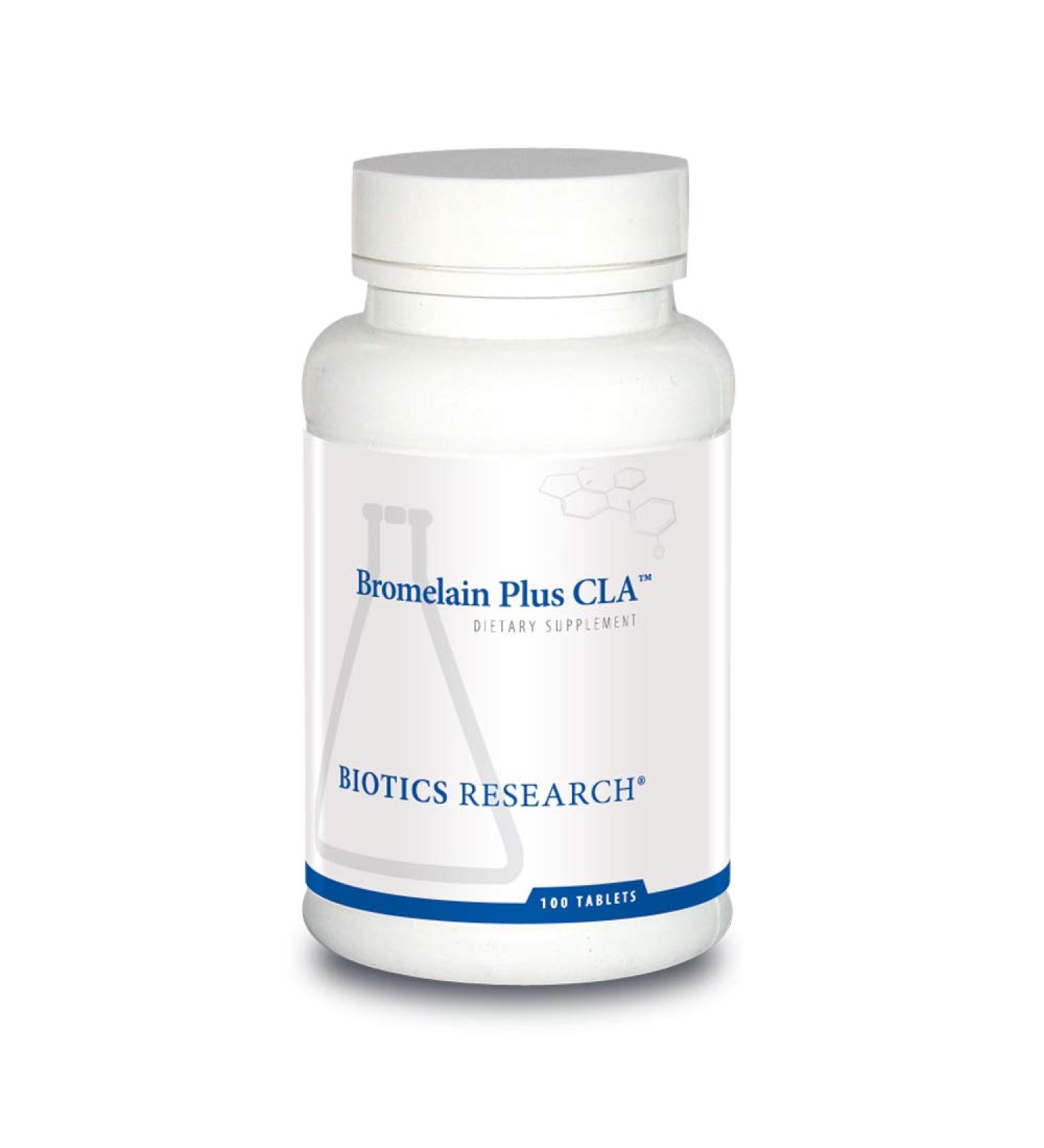 Bromelain Plus CLA 100T - Biotics | Powerful Supplement for Digestive Support - Buy Online on GoSupps.com