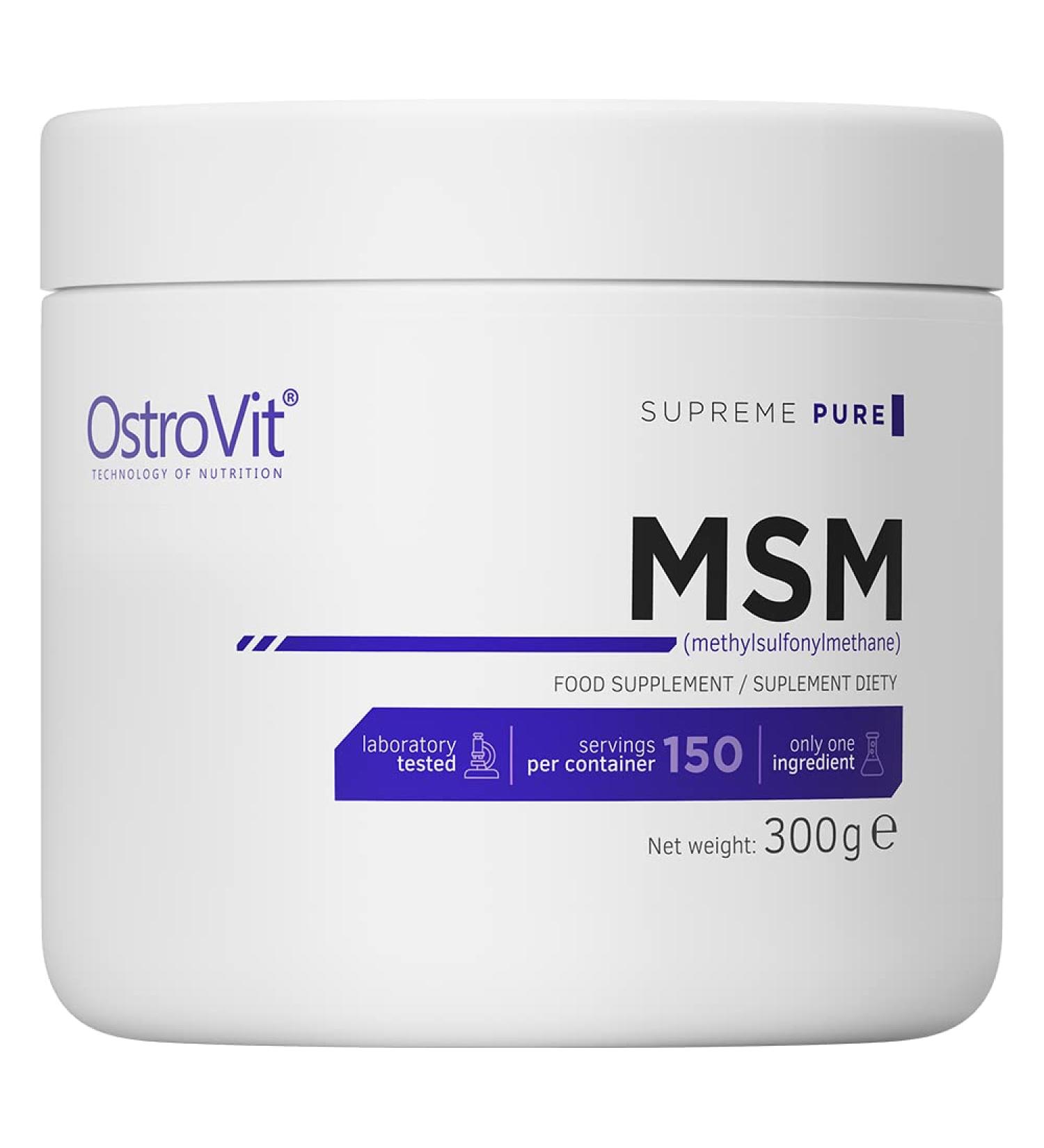 OstroVit MSM PLUS Powder Supplement 300 g