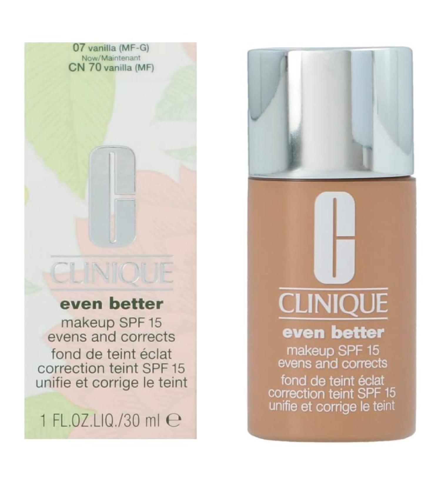 Clinique Even Better Makeup SPF15 - CN 70 Vanilla 30ml - Pack of 1 - Buy Online on GoSupps.com