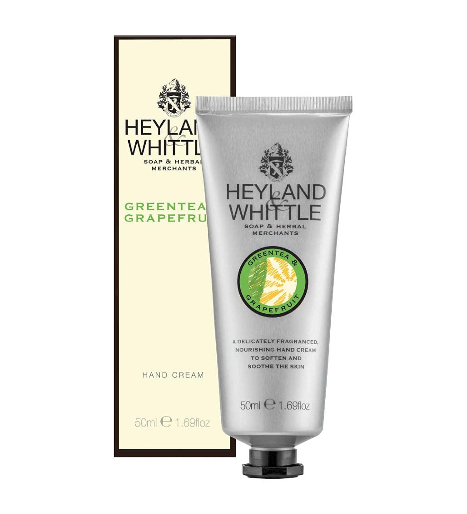 Heyland & Whittle Green Tea & Grapefruit Hand Cream - 50ml | Luxurious Moisturizer | International Shipping - Buy Online on GoSupps.com