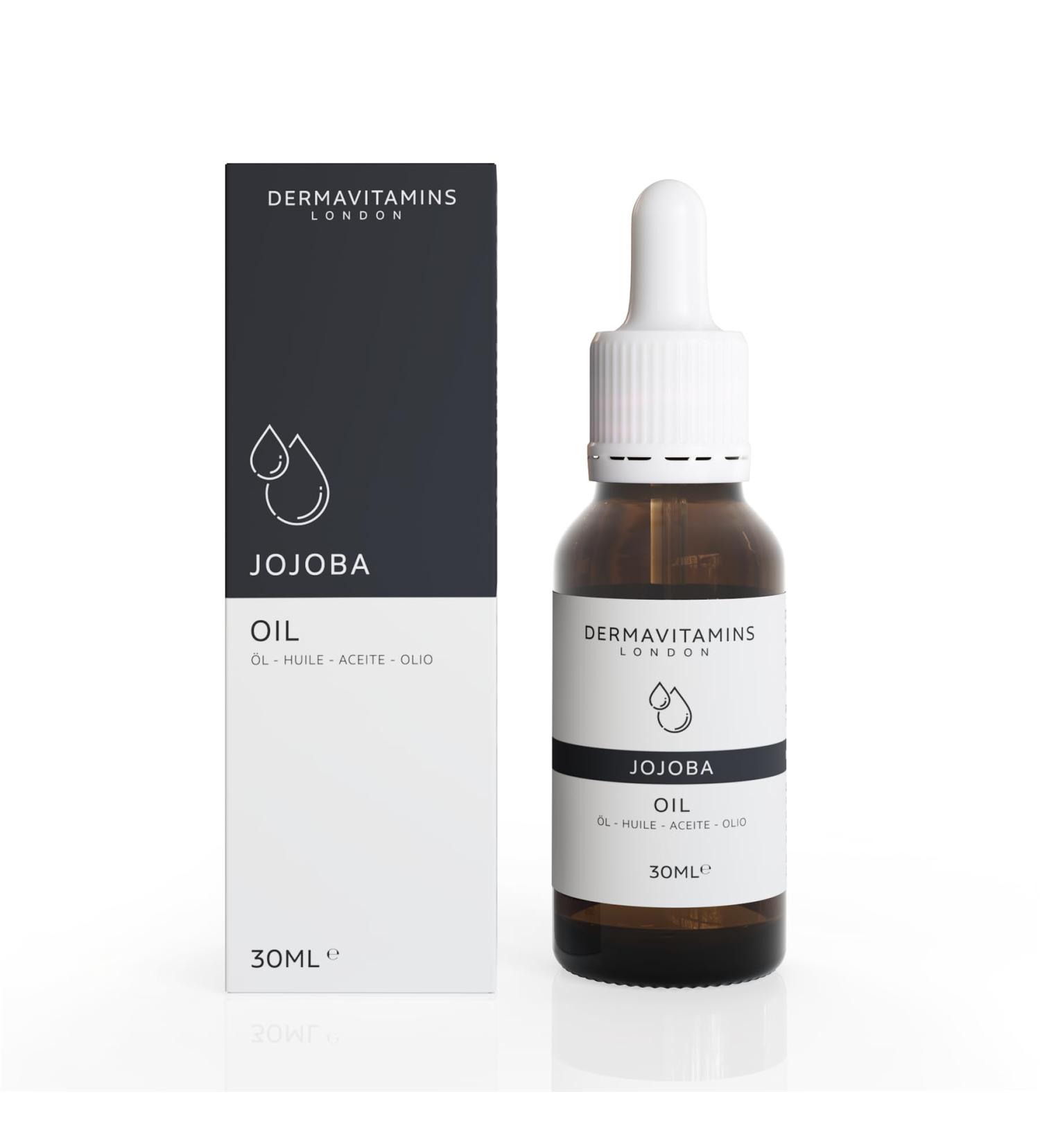 Dermavitamins 100 pure jojoba oil 30 ml - Buy Online on GoSupps.com