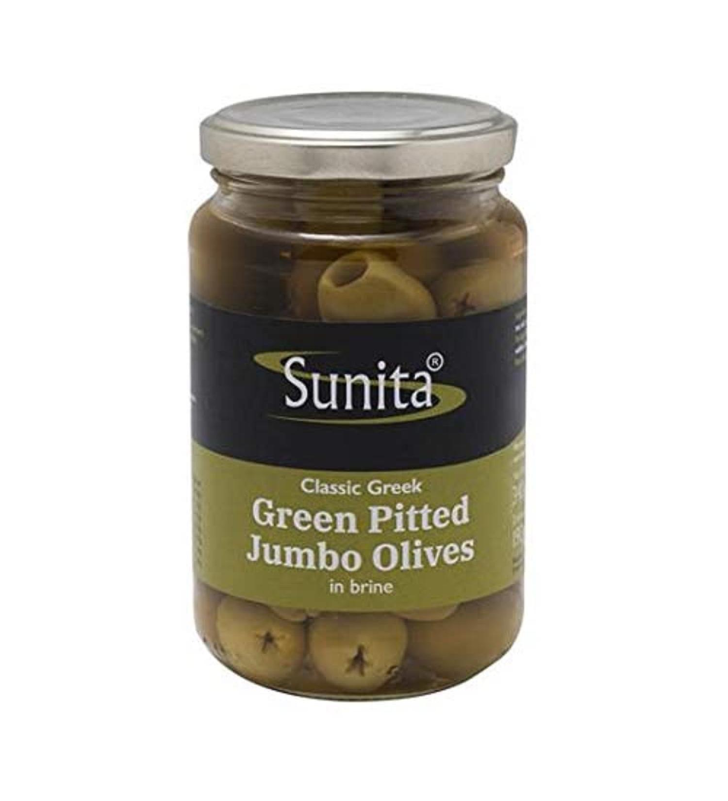 Sunita Pitted Green Olives 340g