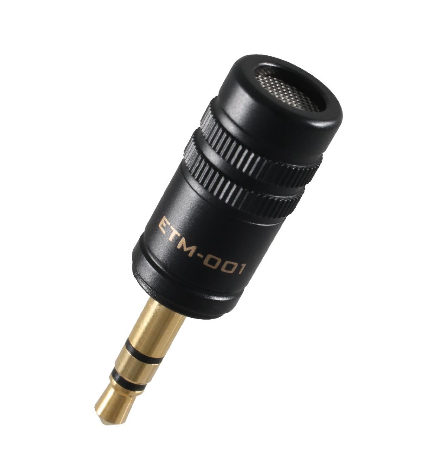 EDUTIGE ETM-001 Omnidirectional Microphone - 3.5mm TRS for GoPro, DSLR, Mirrorless & Recorder - Buy Online on GoSupps.com