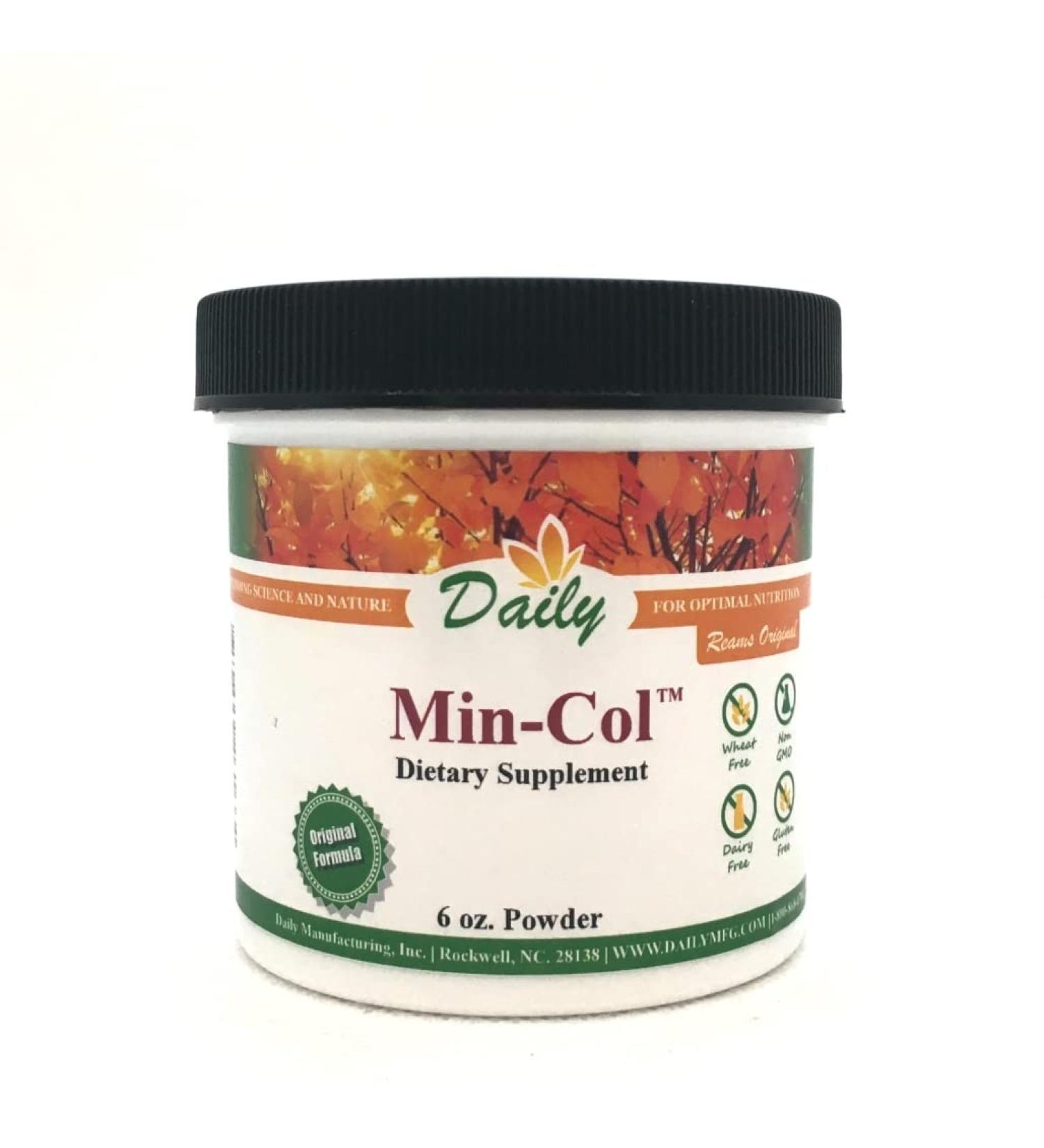 Daily's Min-Col Powder (Reams Original Soft Rock Phosphate 6 oz)