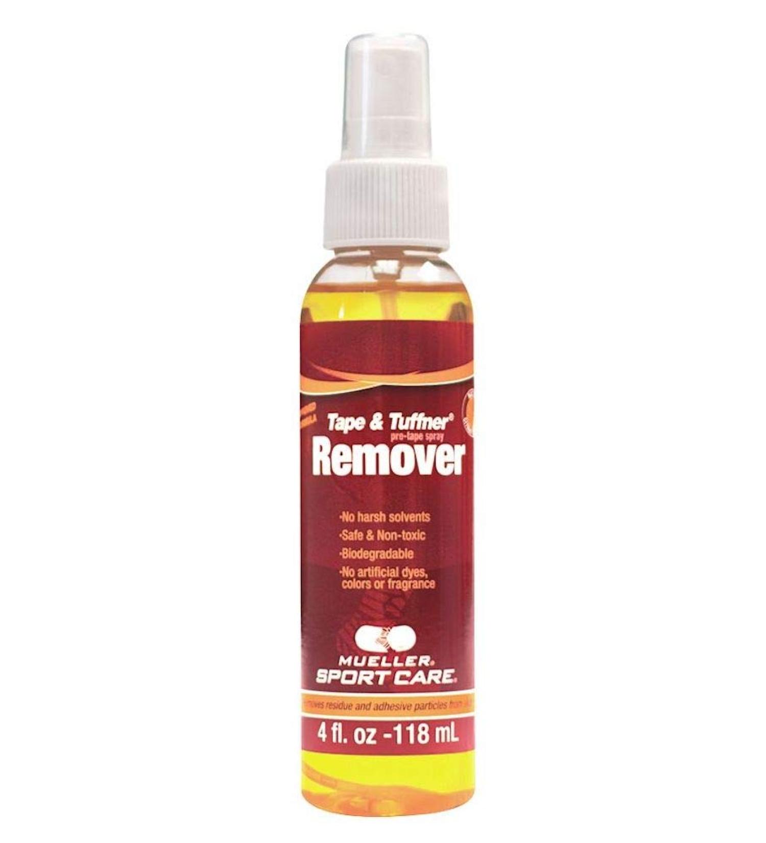 Mueller-200500 Tape & Tuffner Remover Spray, Citrus, 4 oz
