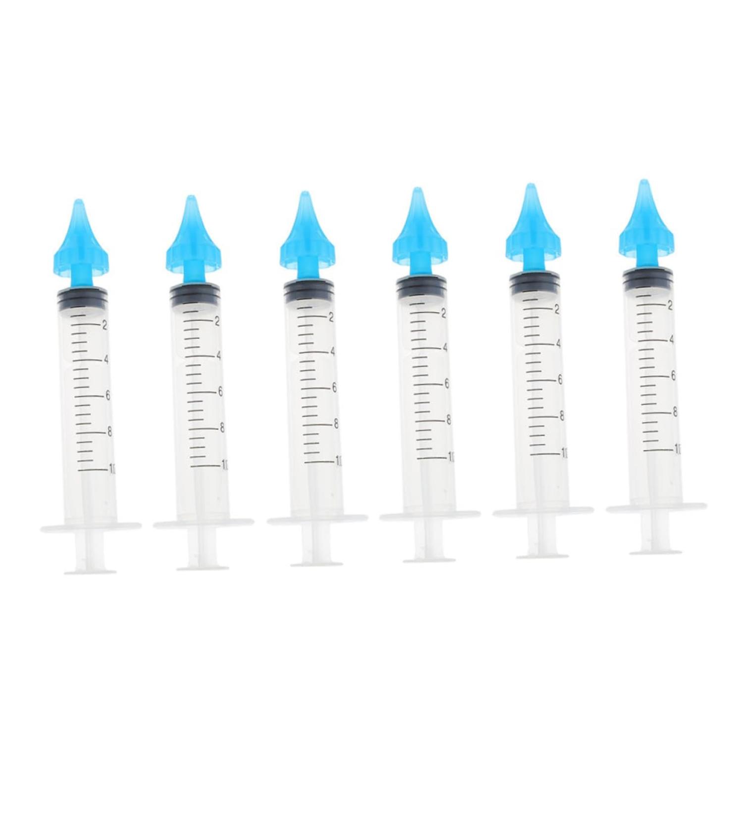 PLAFOPE 6Pcs Ear Cleaning Ear Wax Flusher Tool for Ear Care Smooth Nozzle for Wax Removal Capacity Easy to Use - Buy Online on GoSupps.com