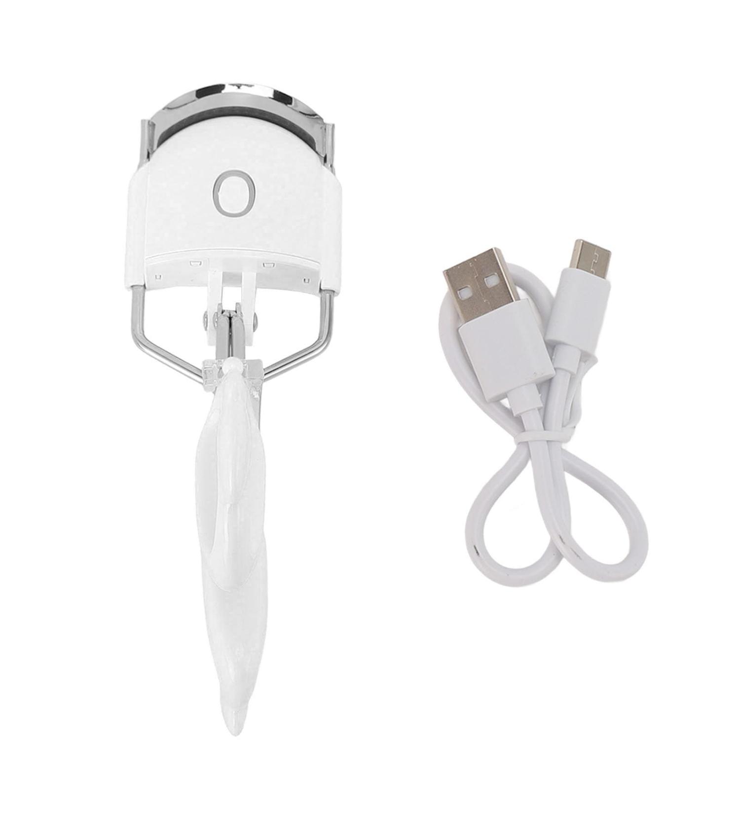 Heated Eyelash Curler - Two Speed Temperature Control for 24 Hour Curl Long Lasting with Silicone Refill Pad Shop Now - Buy Online on GoSupps.com
