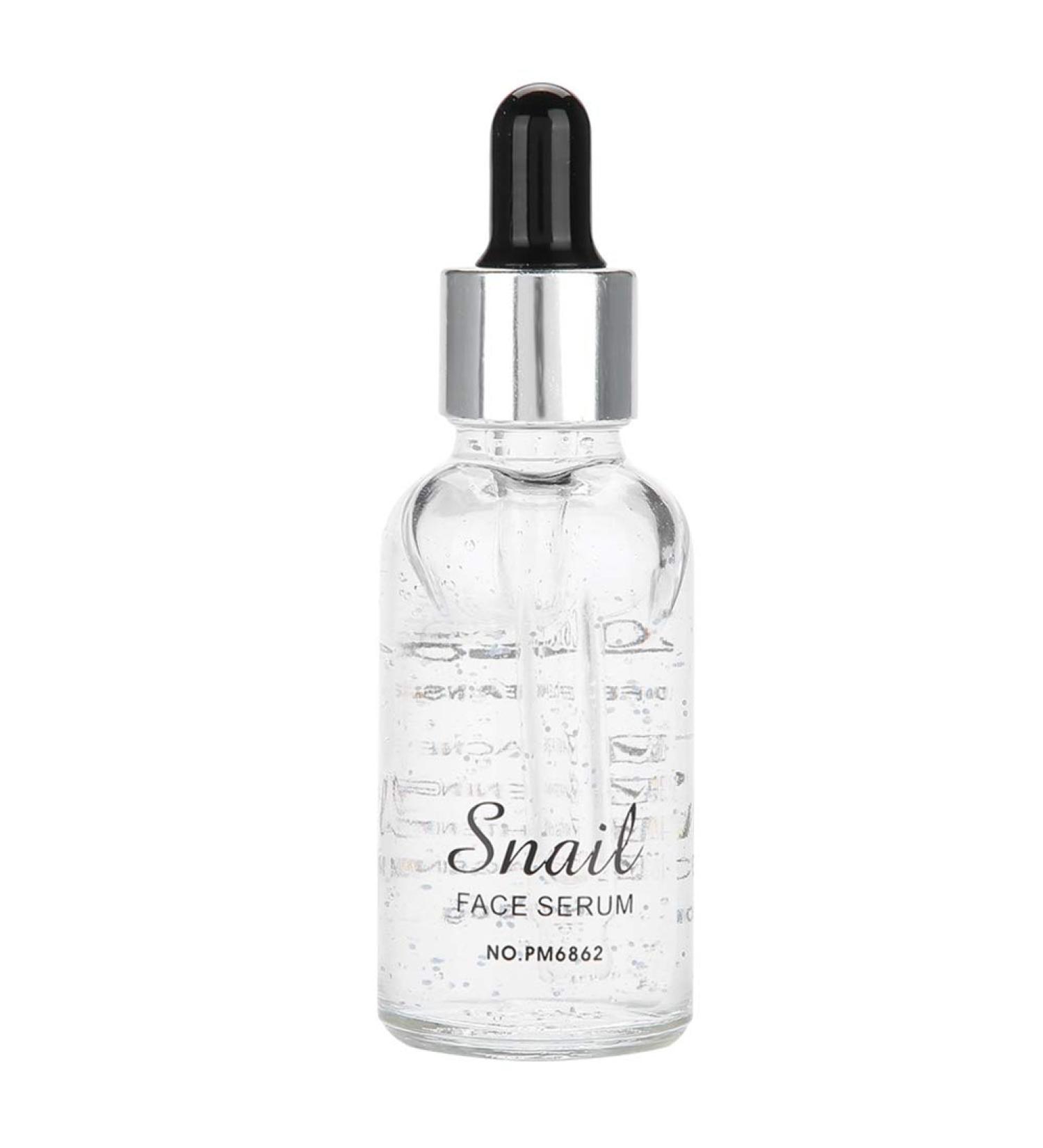 Hydrating Snail Serum - Anti-Aging Face Essence with Collagen | Moisturizing Striae & Wrinkle Cream - 30ml - Buy Online on GoSupps.com