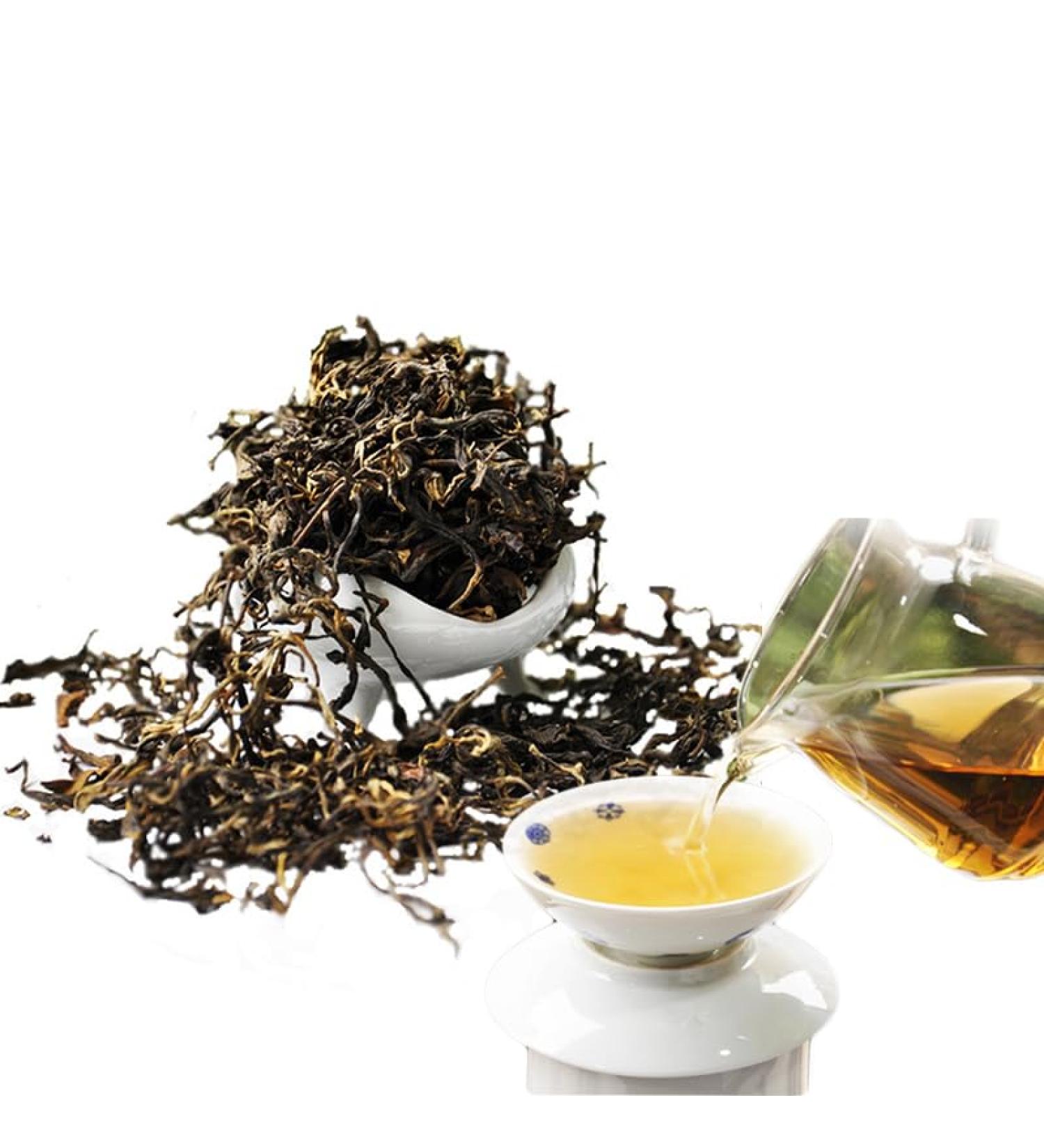 50g-500g Chinese Organic Black Tea Yunnan Classic Dian Hong Red Tea Health Care New Cooked Tea Green Food Factory Direct Sales in Bulk (100g) - Buy Online on GoSupps.com