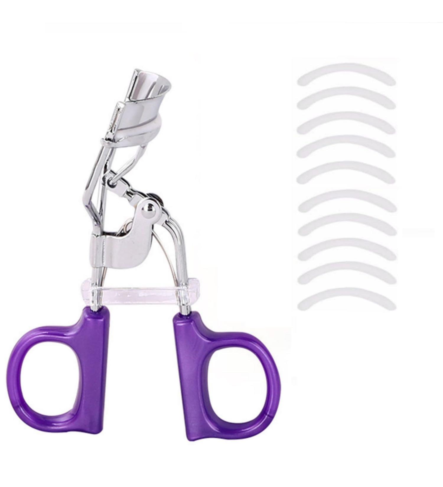 Eyelash Curler Set Lash Curlers with 10 Pieces Silicone Refill Pads Professional Makeup Eyelashes Curler for Women Fit All Eye Shapes Curl Eyelashes Naturally - Buy Online on GoSupps.com
