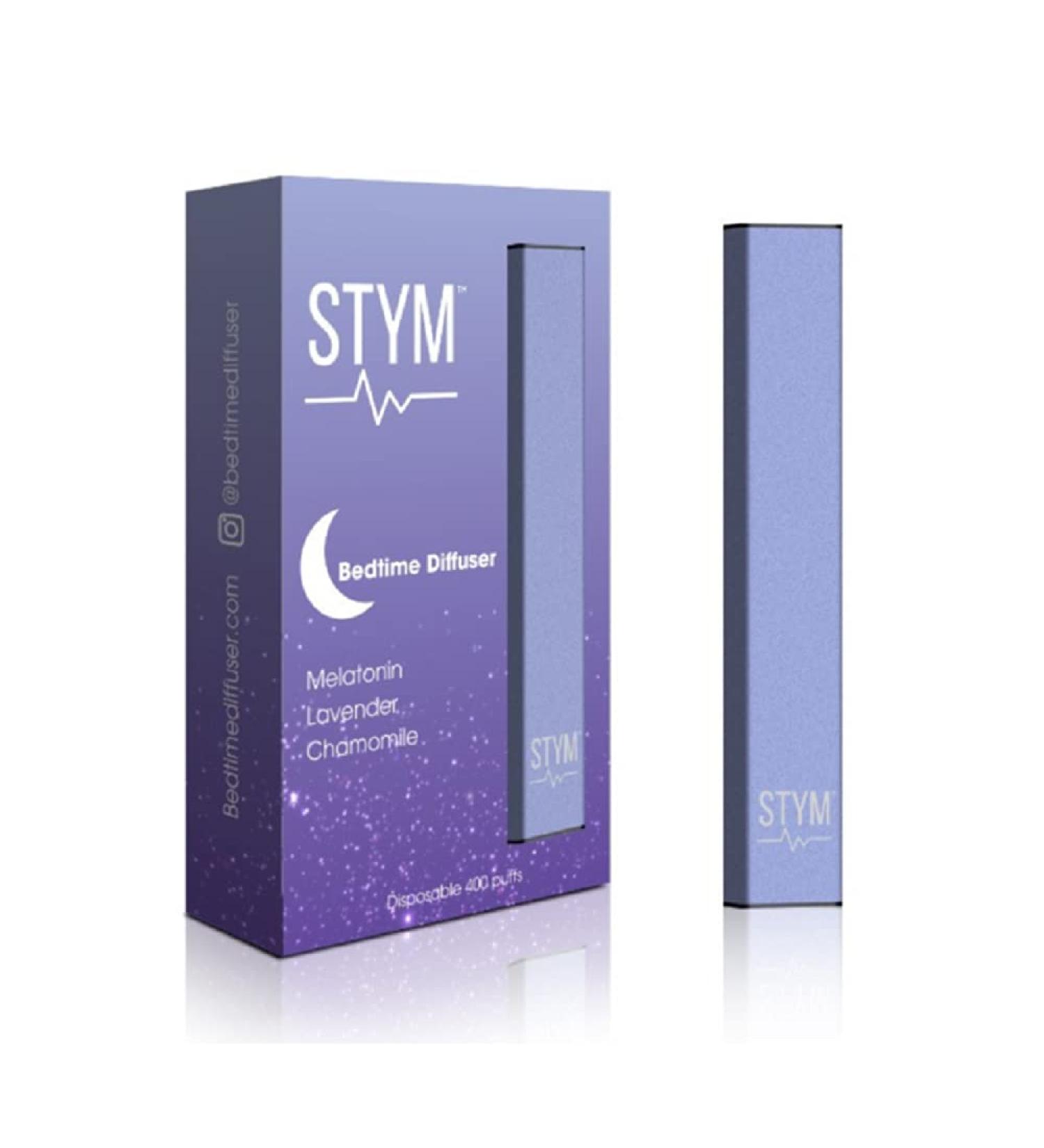 Stym Bedtime Diffuser - Sleep Aid with Melatonin, Lavender & Chamomile | Personal Aromatherapy Device for Healthy Sleep - Buy Online on GoSupps.com