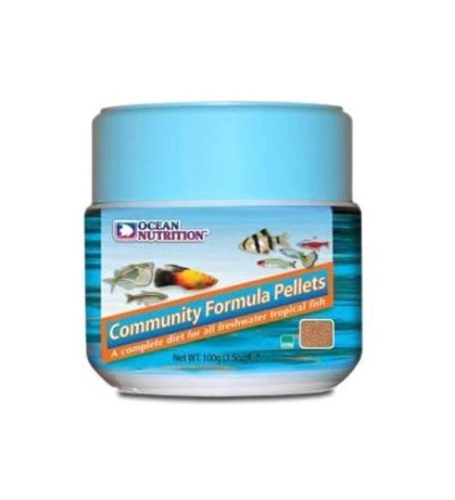 Community Formula Pellets for Aquariums, 100g